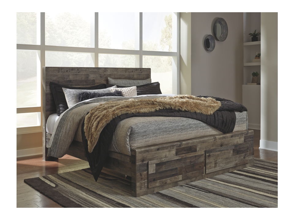 Ashley Derekson King Storage Footboard Bed B2005856S95B10014