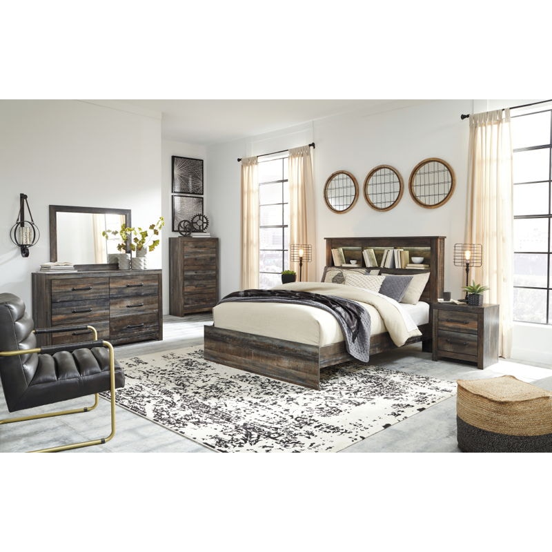 Ashley Drystan Queen Bookcase Bed B211-65-54-96 - Portland, OR