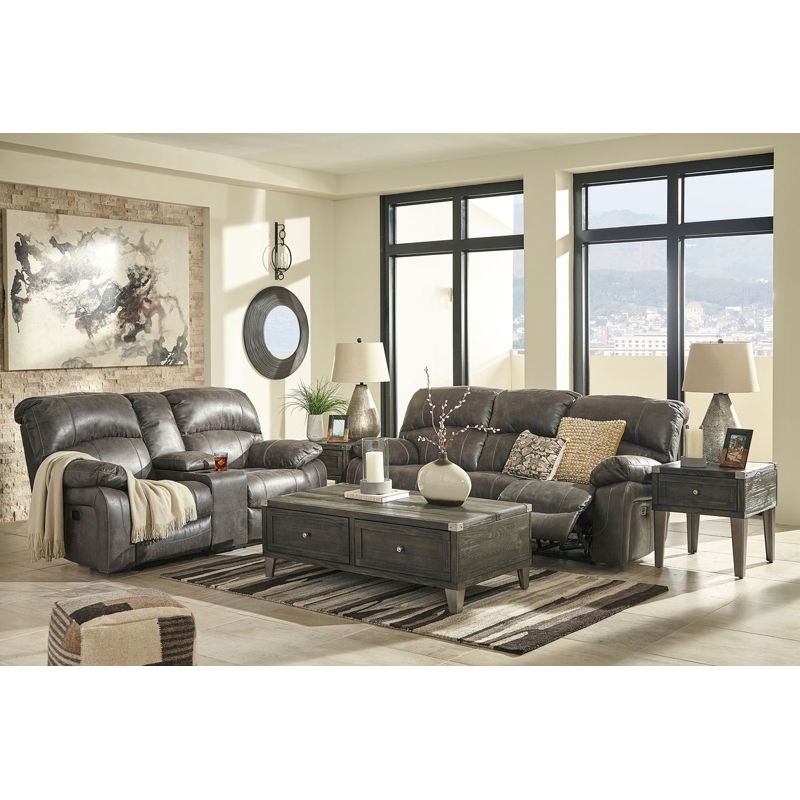 Dunwell driftwood power reclining living room set discount