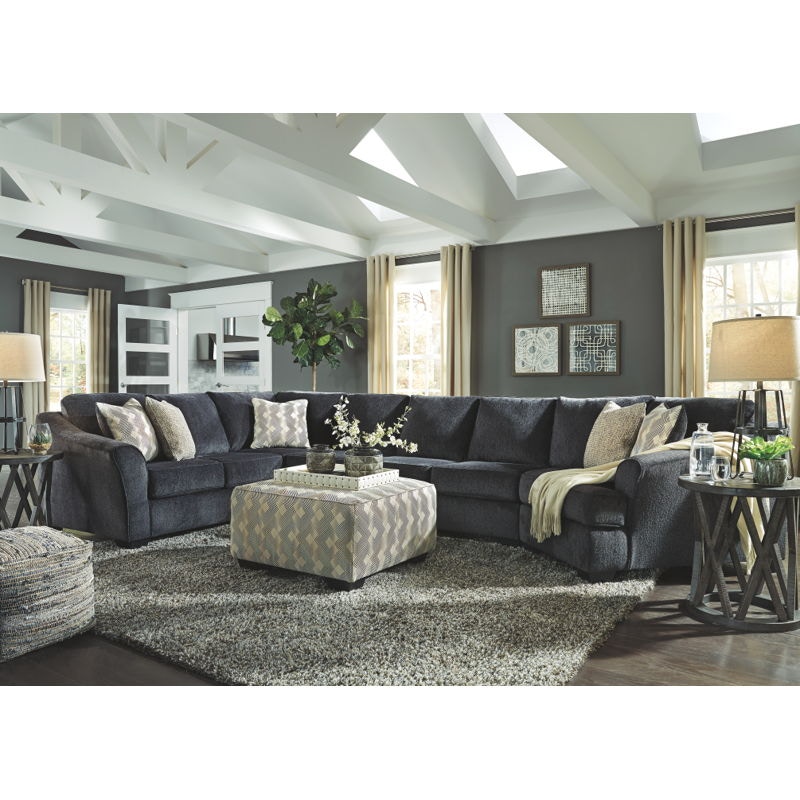 Ashley sectional with cuddler deals and chaise