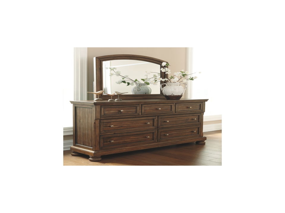 Ashley Flynnter Dresser and Mirror B7193136 Portland, OR Key Home