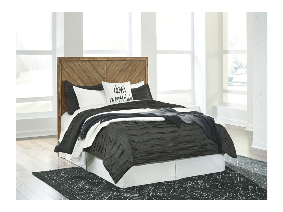 Ashley Broshtan Queen Panel Headboard with Bolt on Metal Frame B51857