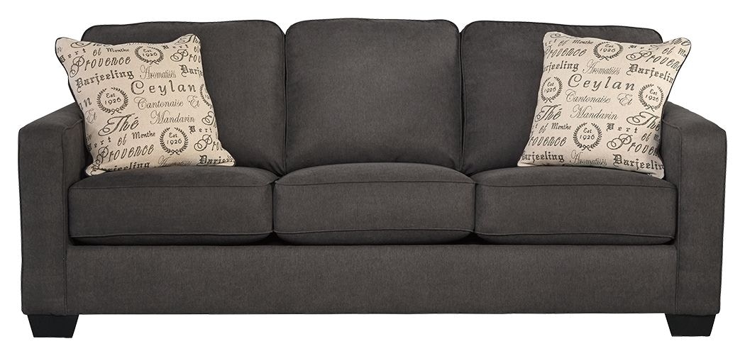 Alenya charcoal store sofa