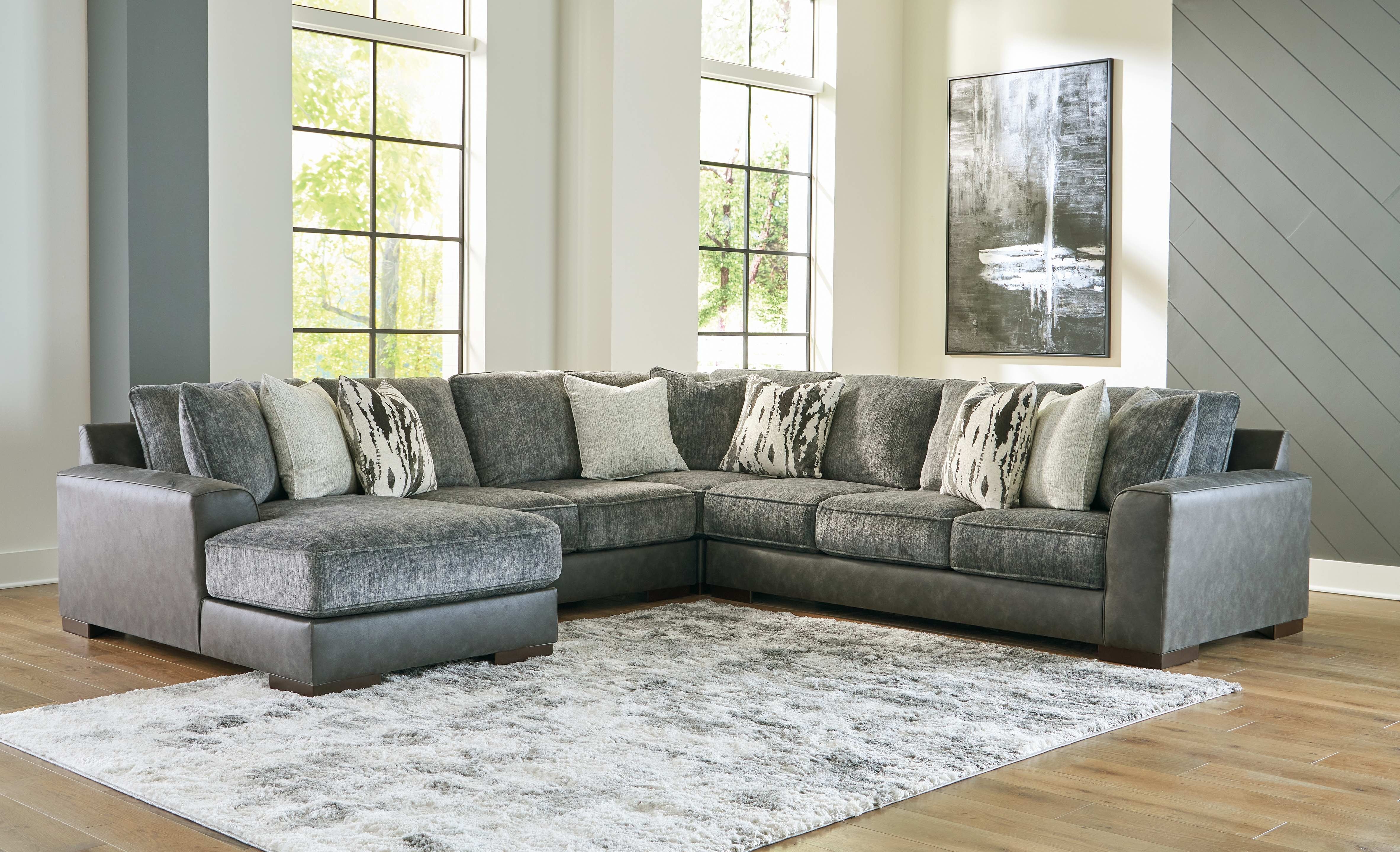 Ashley Larkstone Sectional 1740216347767 Portland, OR Key Home