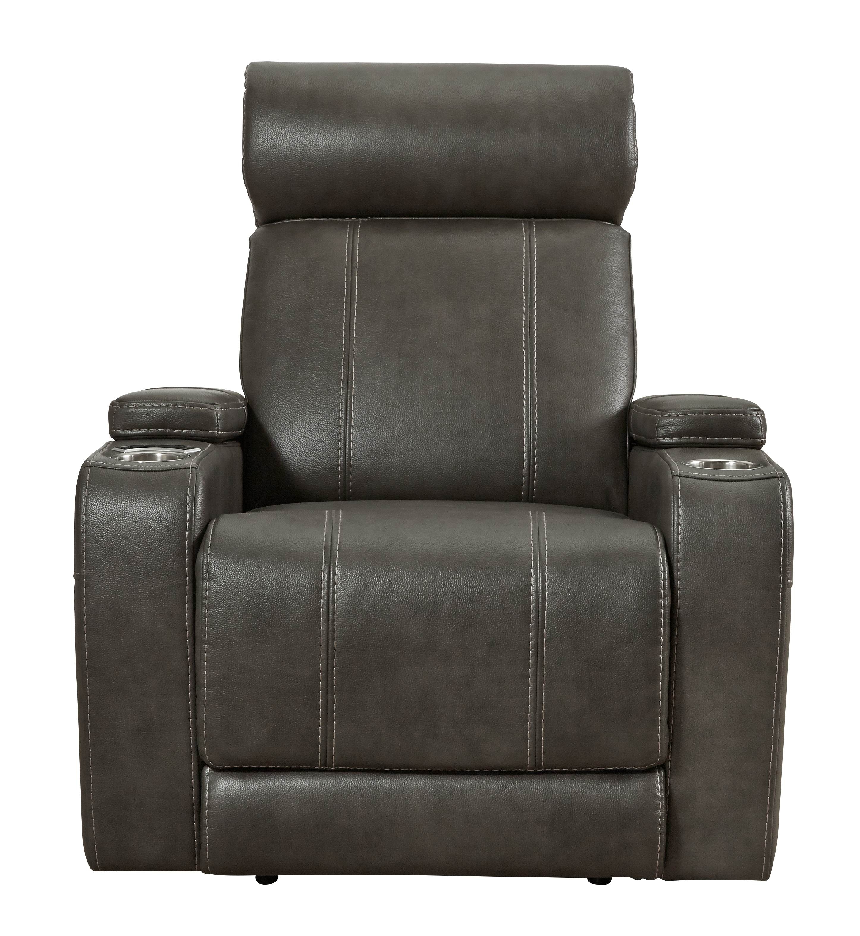 Ashley Screen Time Power Recliner 2170406 Portland, OR Key Home