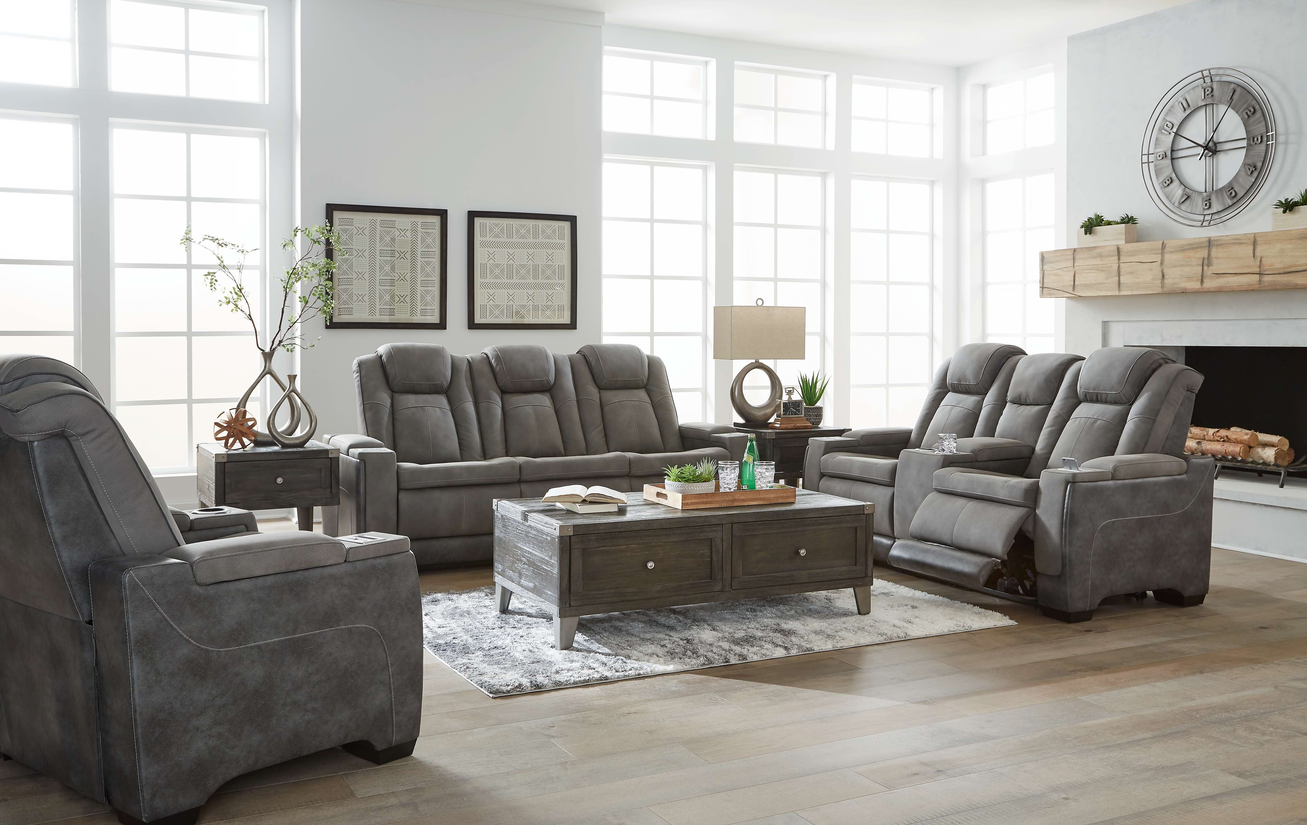 3 Piece Power Living Room Set