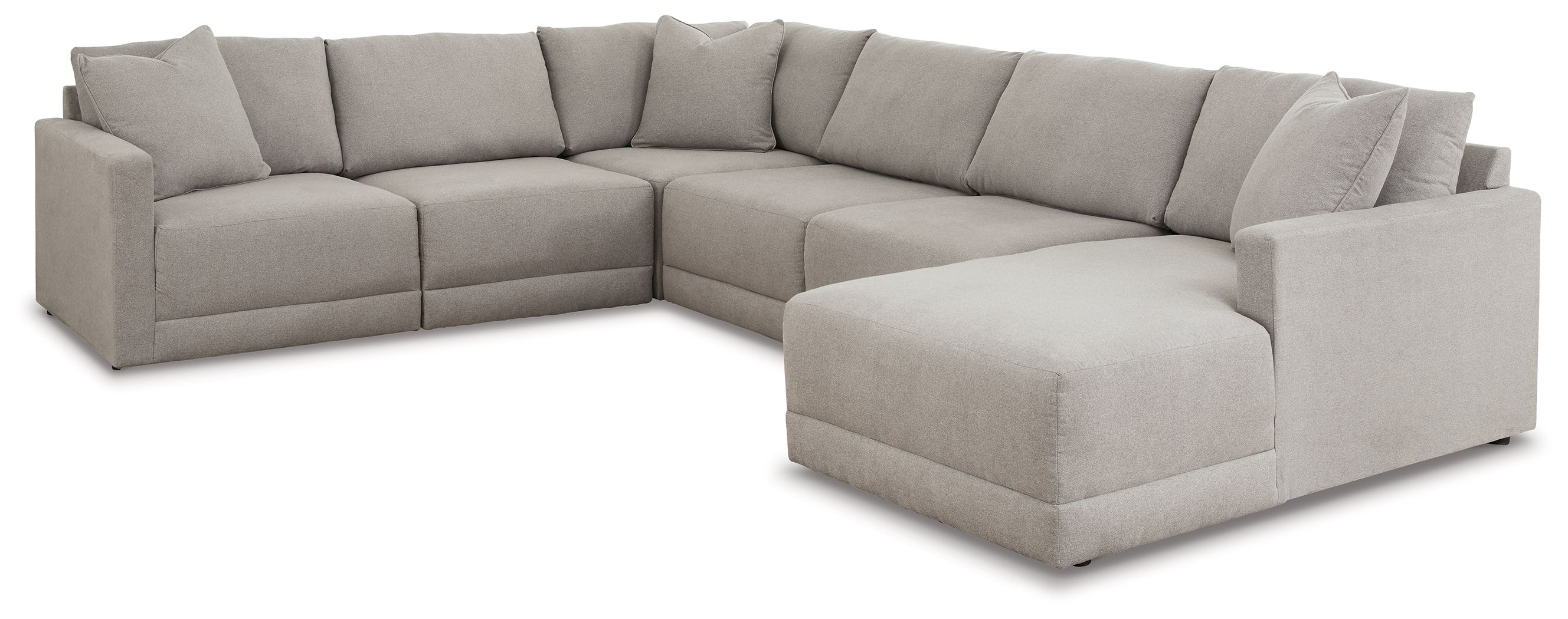 Ashley Katany Right Arm Facing Corner Chaise 6 Pc Sectional