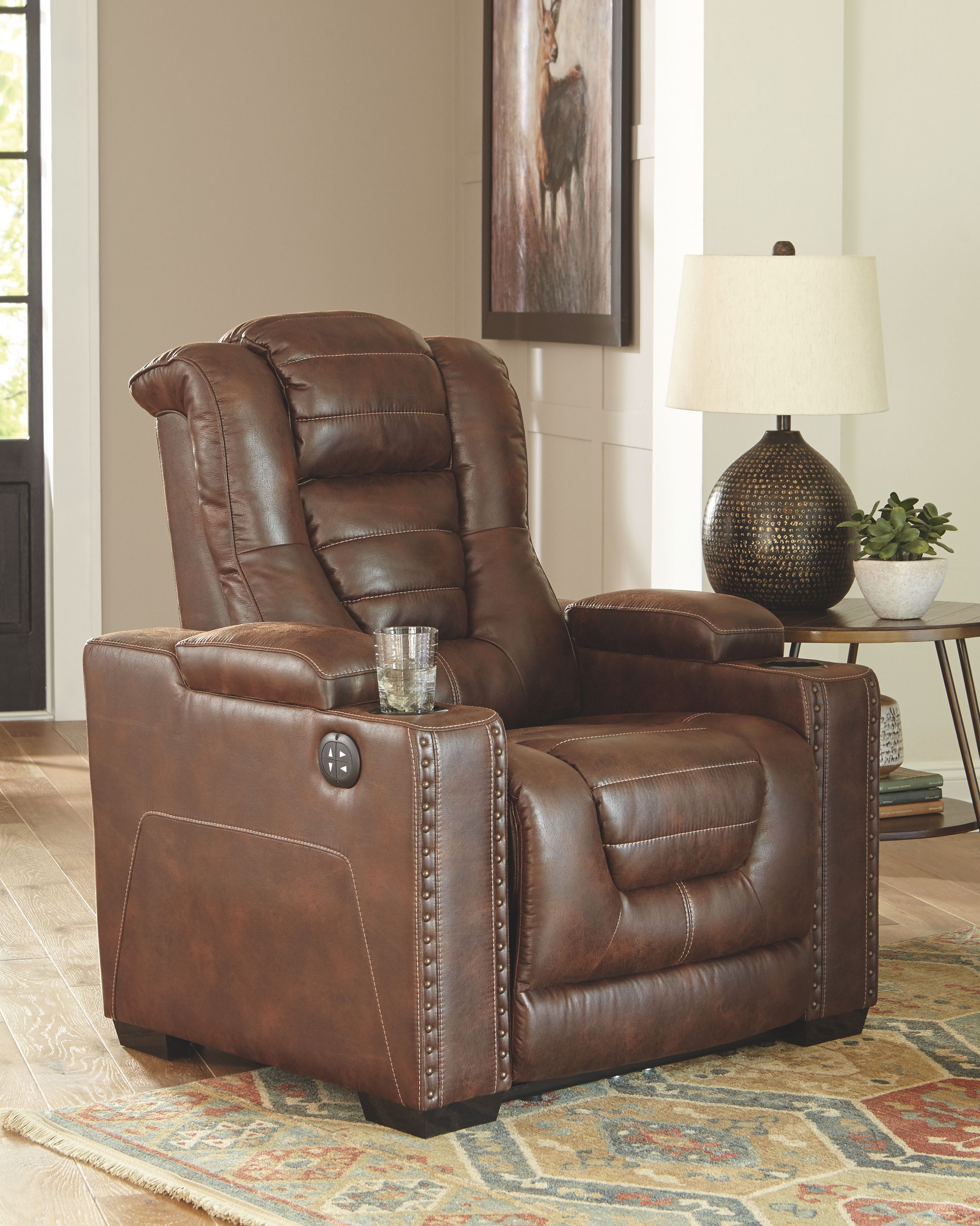 Ashley Owner's Box 3 Piece Power Reclining Living Room Set 24505151813 Portland, OR Key Home