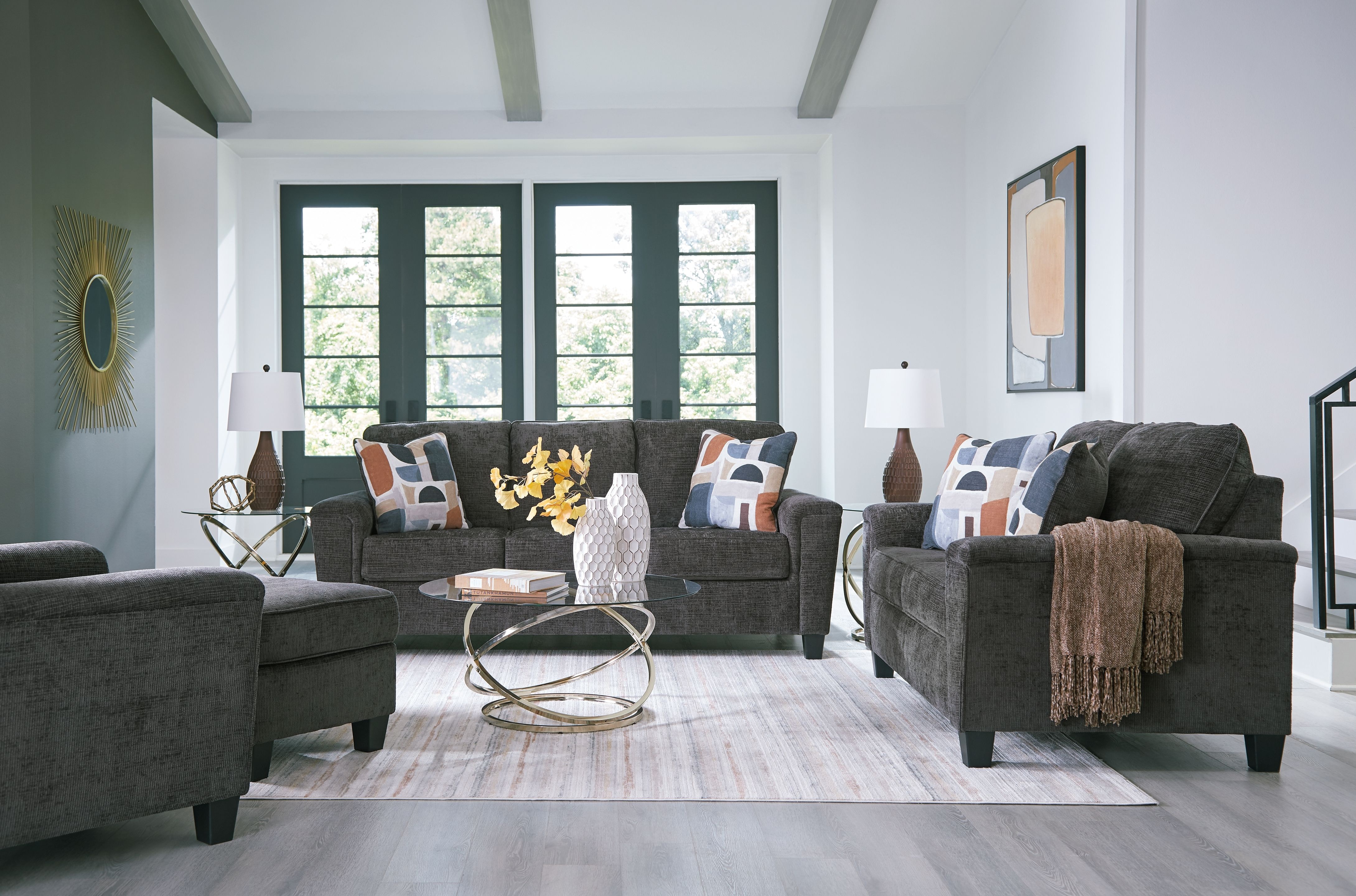 Ashley Erinslane Piece Living Room Set 25206-38-35-20-14