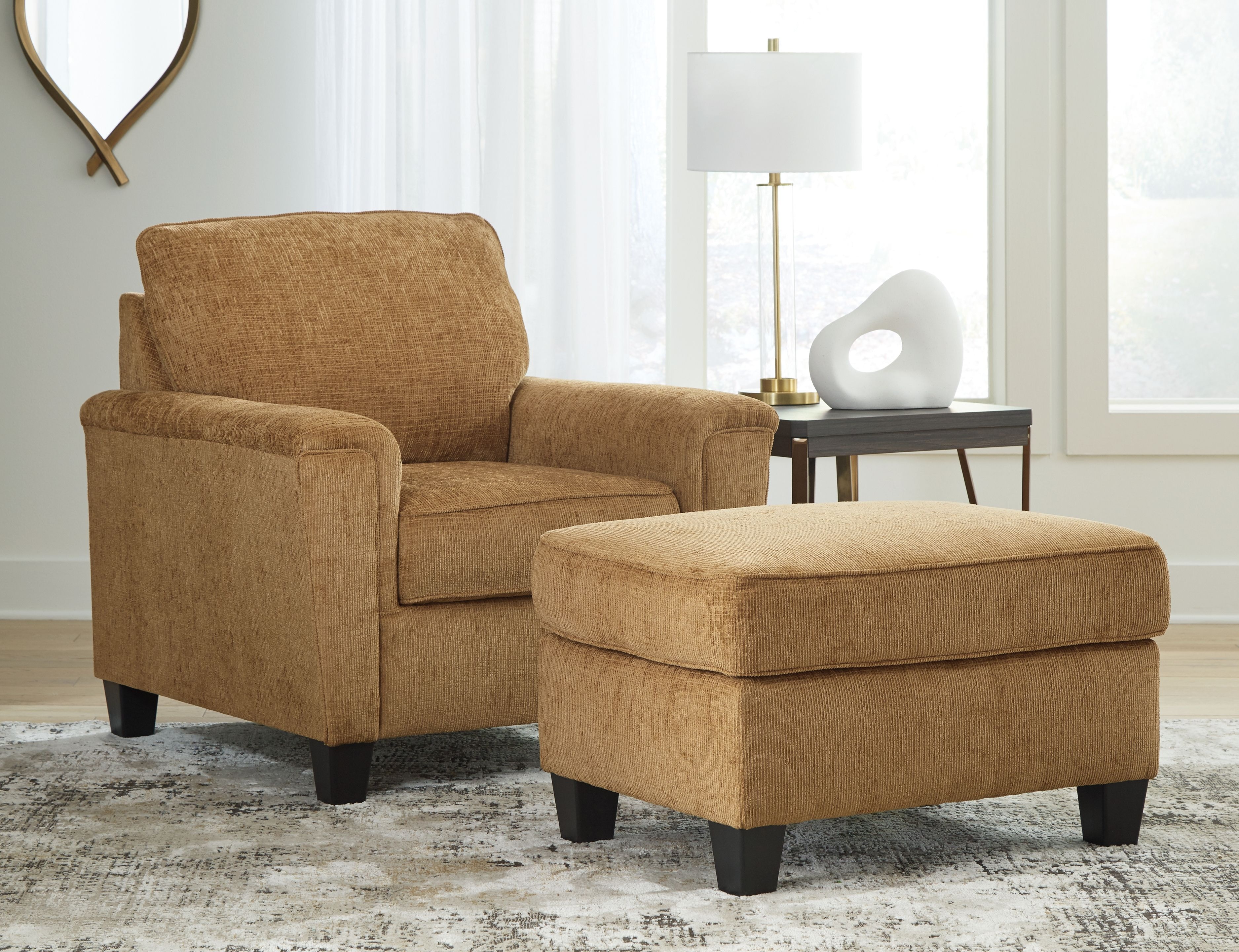 Ashley Chair and Ottoman 25207-20-14