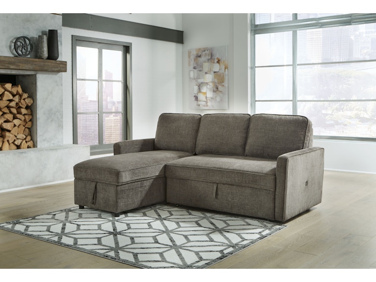 Ashley Kerle Pop Up Bed Sectional 26505-16-45 - Portland, Or | Key Home  Furnishings