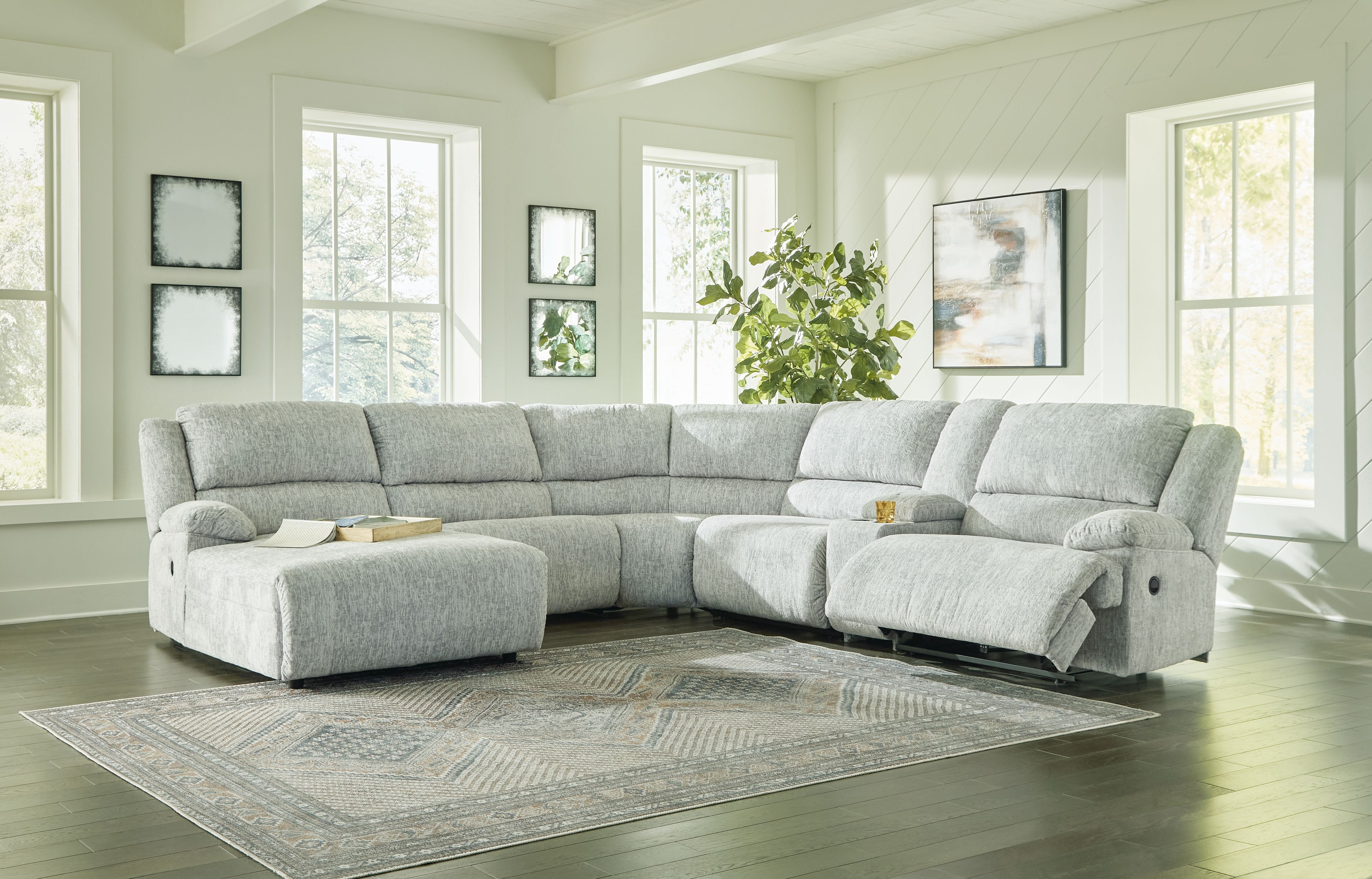 6 piece sectional ashley shop furniture