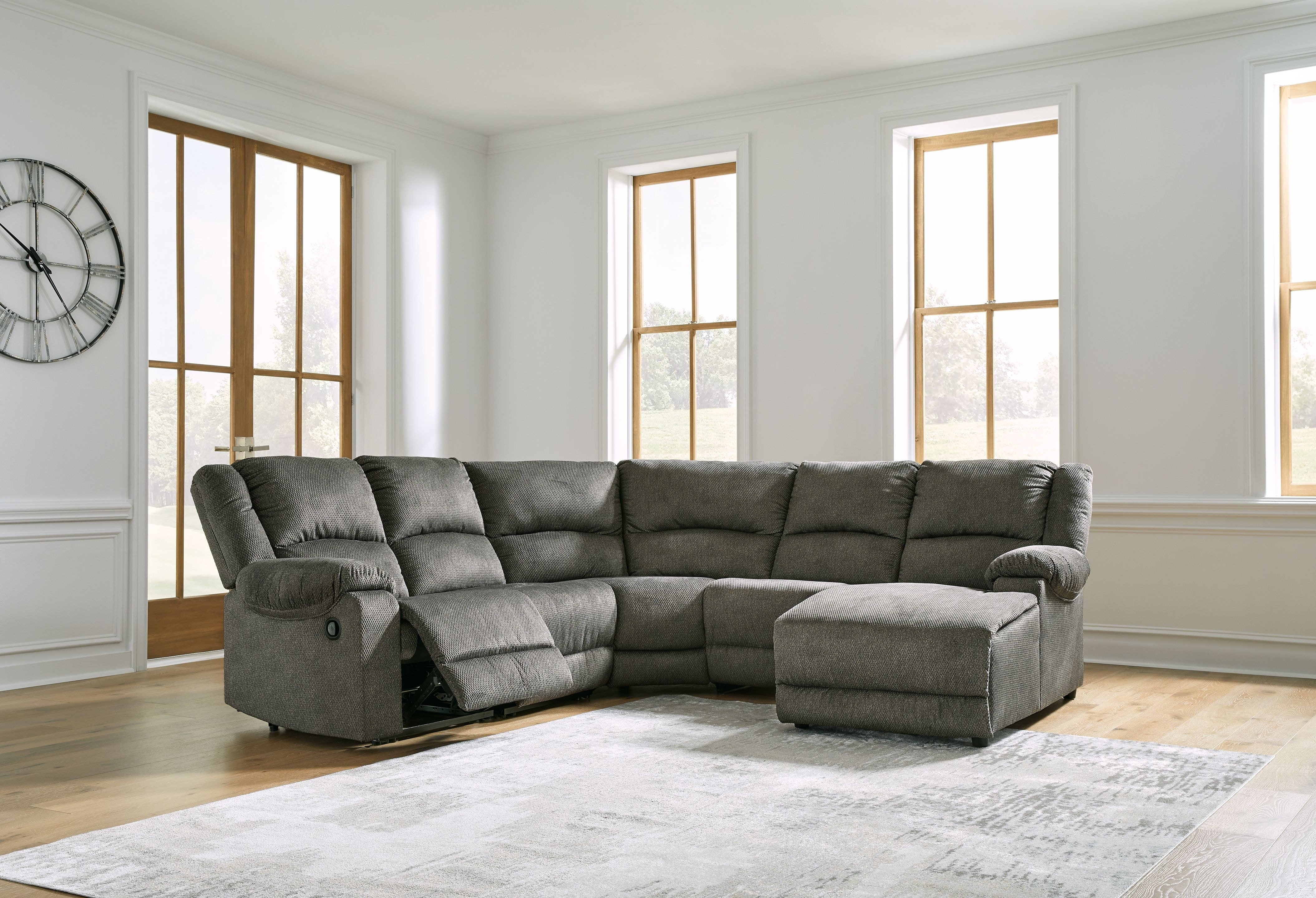 Ashley furniture outlet plush sectional