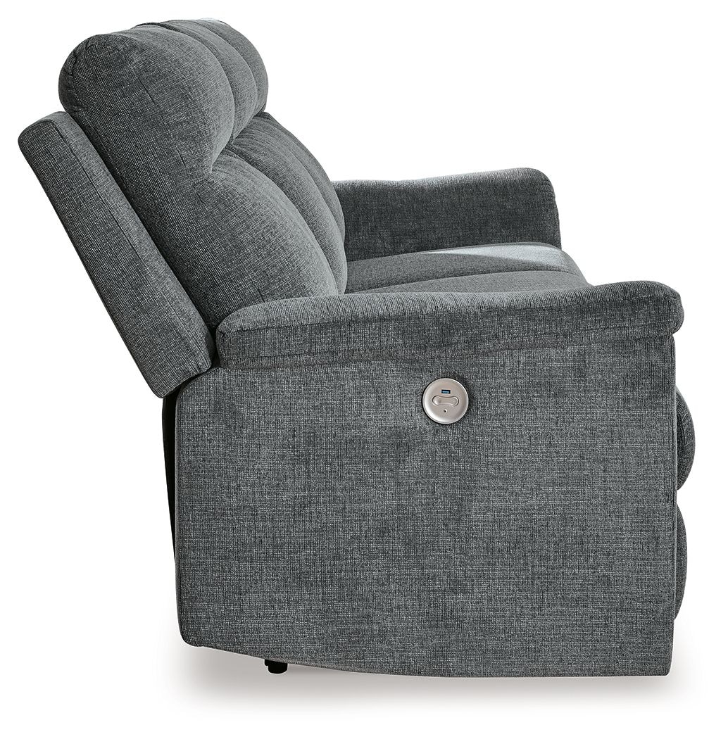 Ashley Barnsana Power Reclining Sofa and Loveseat - Thumbnail 3
