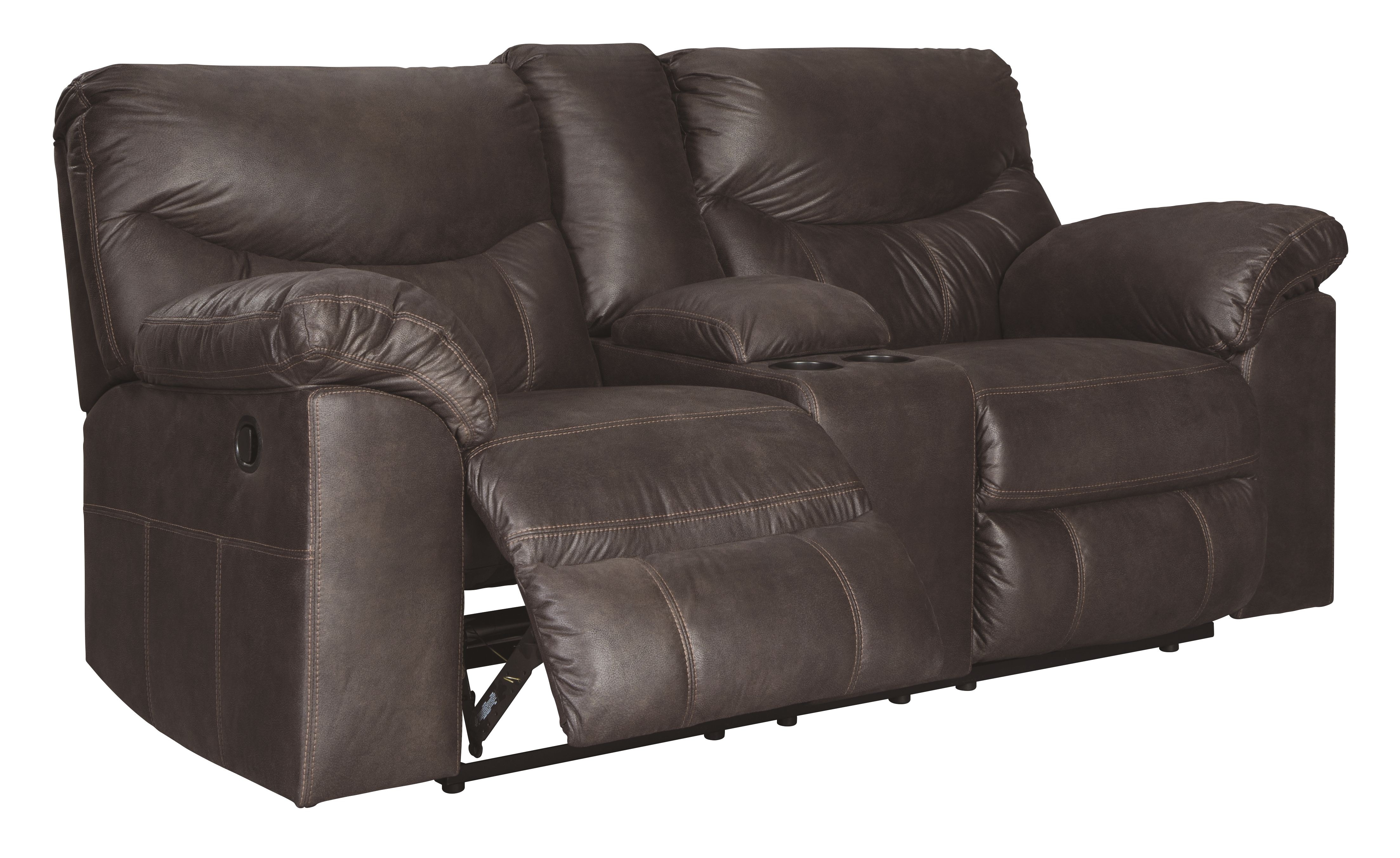 Ashley Boxberg Double Reclining Loveseat with Console 3380394C ...