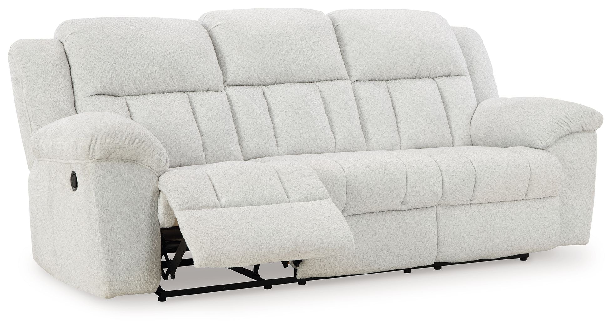 Ashley Frohn Power Reclining Sofa and Loveseat With Console 37405