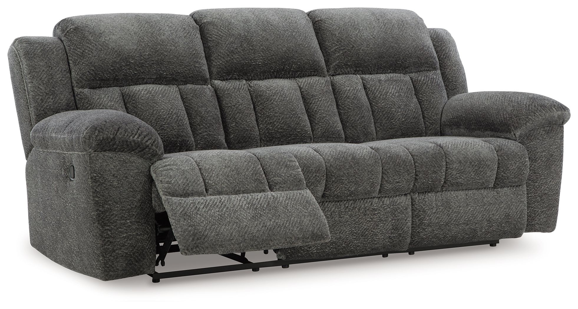 Ashley Frohn Reclining Sofa and Reclining Loveseat With Console