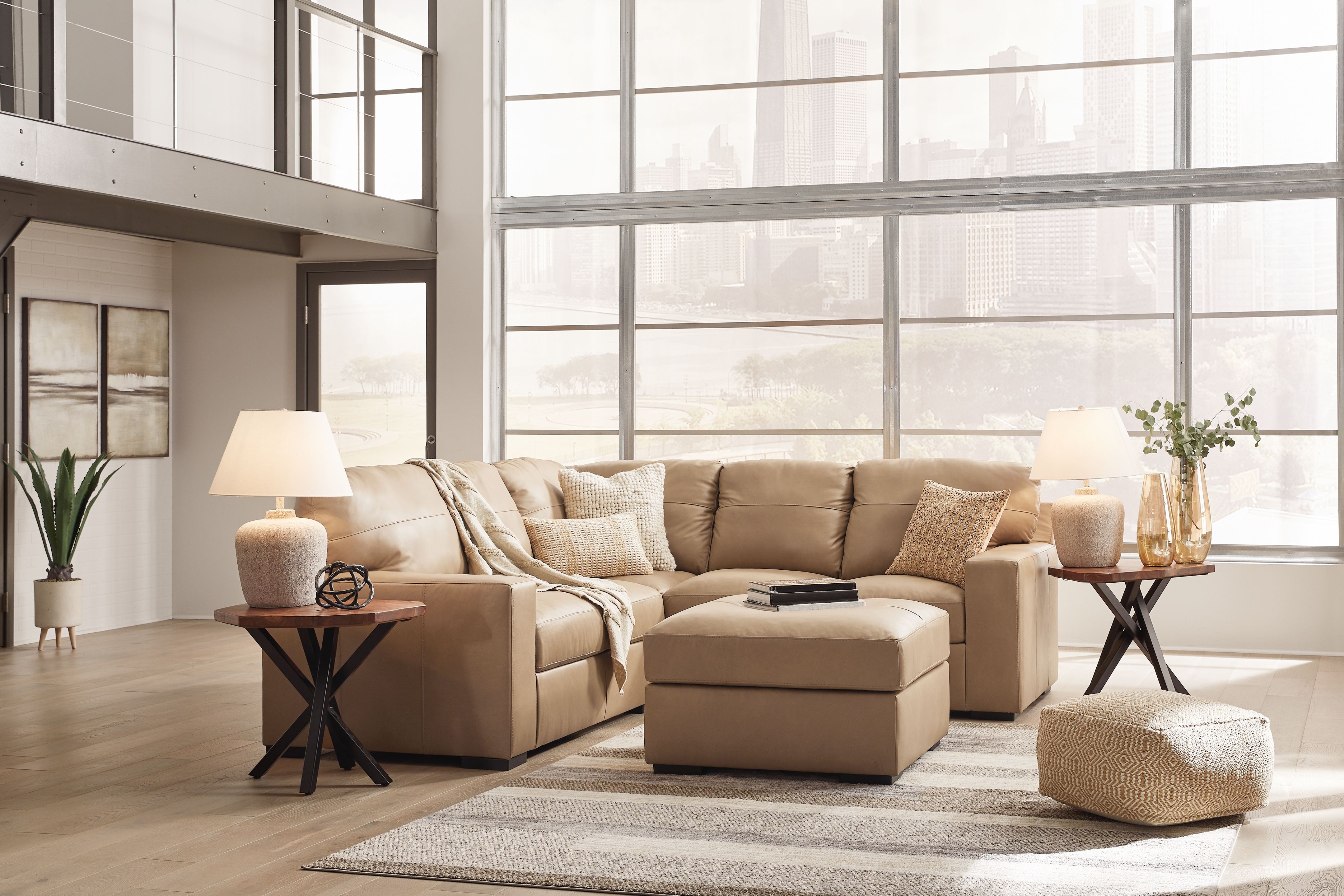 Ashley furniture pull out sectional online