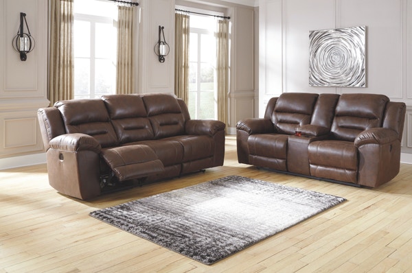 Ashley 2 Piece Power Reclining Living Room Set 39904-87-96