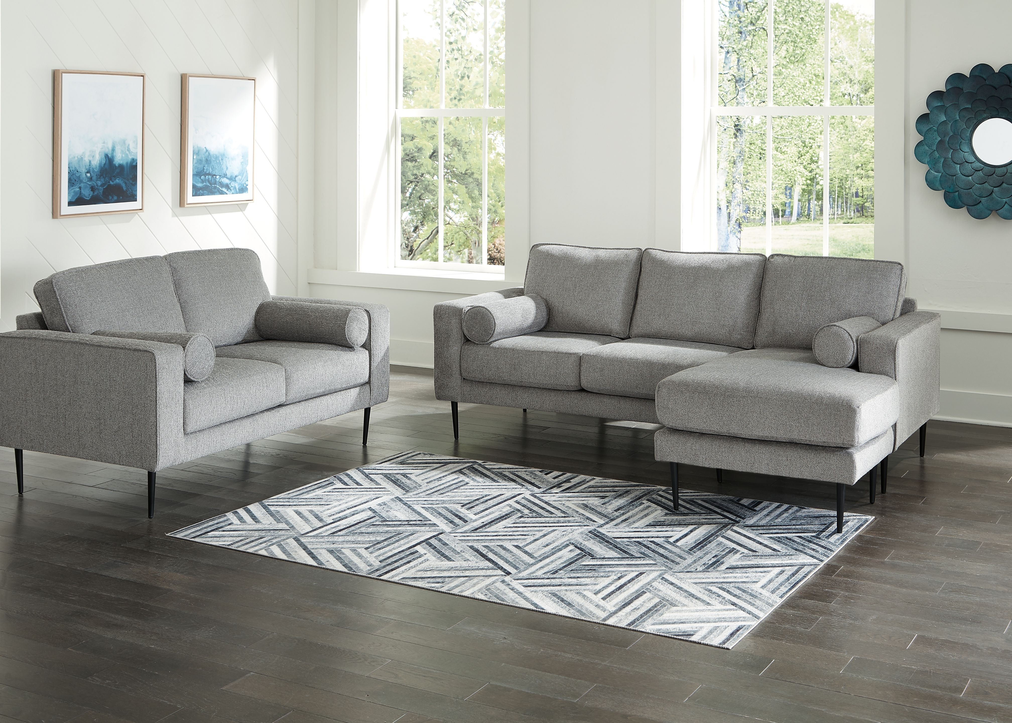 Aquarius ii dark on sale grey sectional