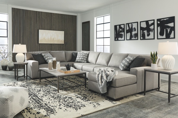 Ashley Marsing Nuvella Sectional 41902 55 77 46 34 17 Portland OR Key Home Furnishings