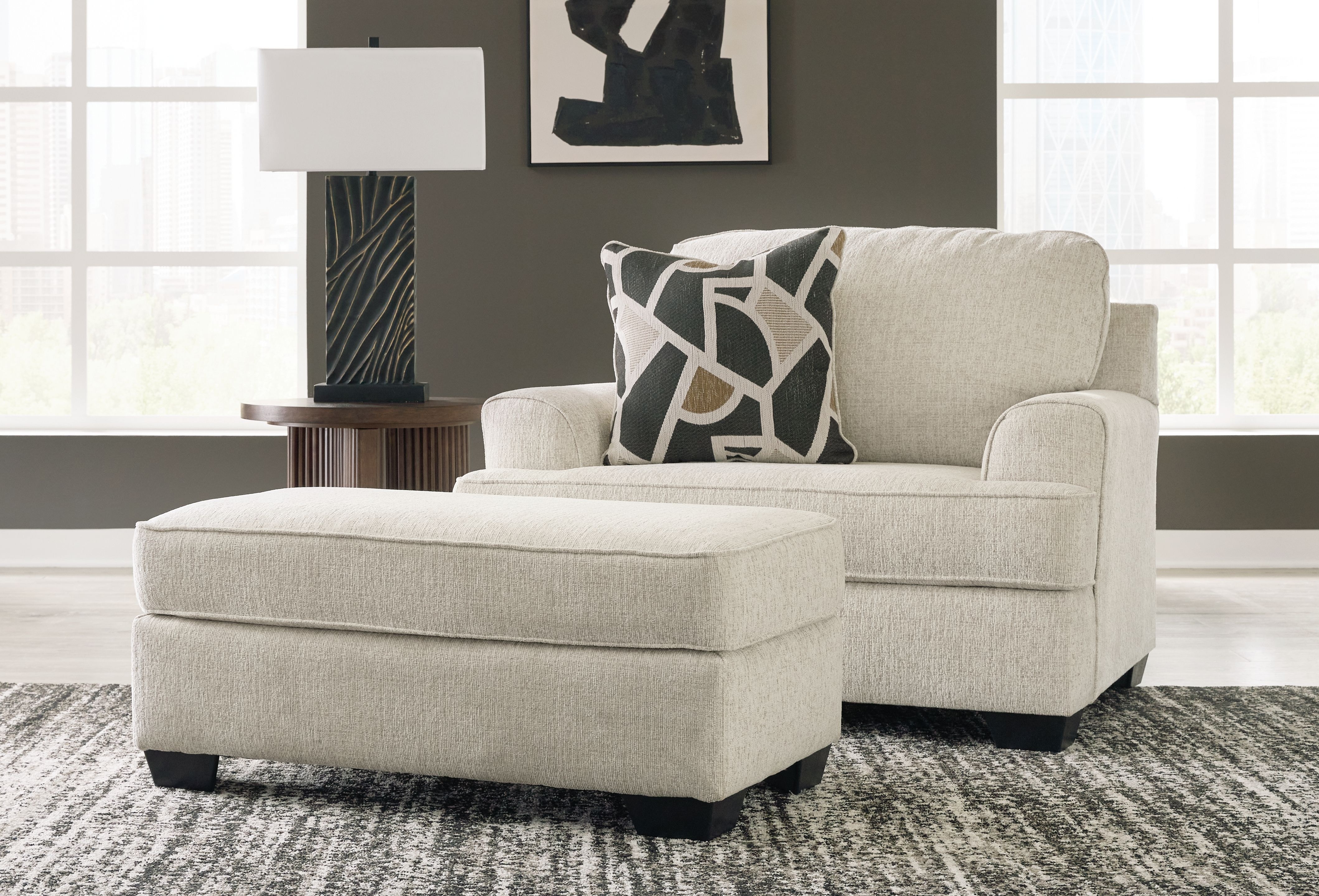 Curved chair and a half online