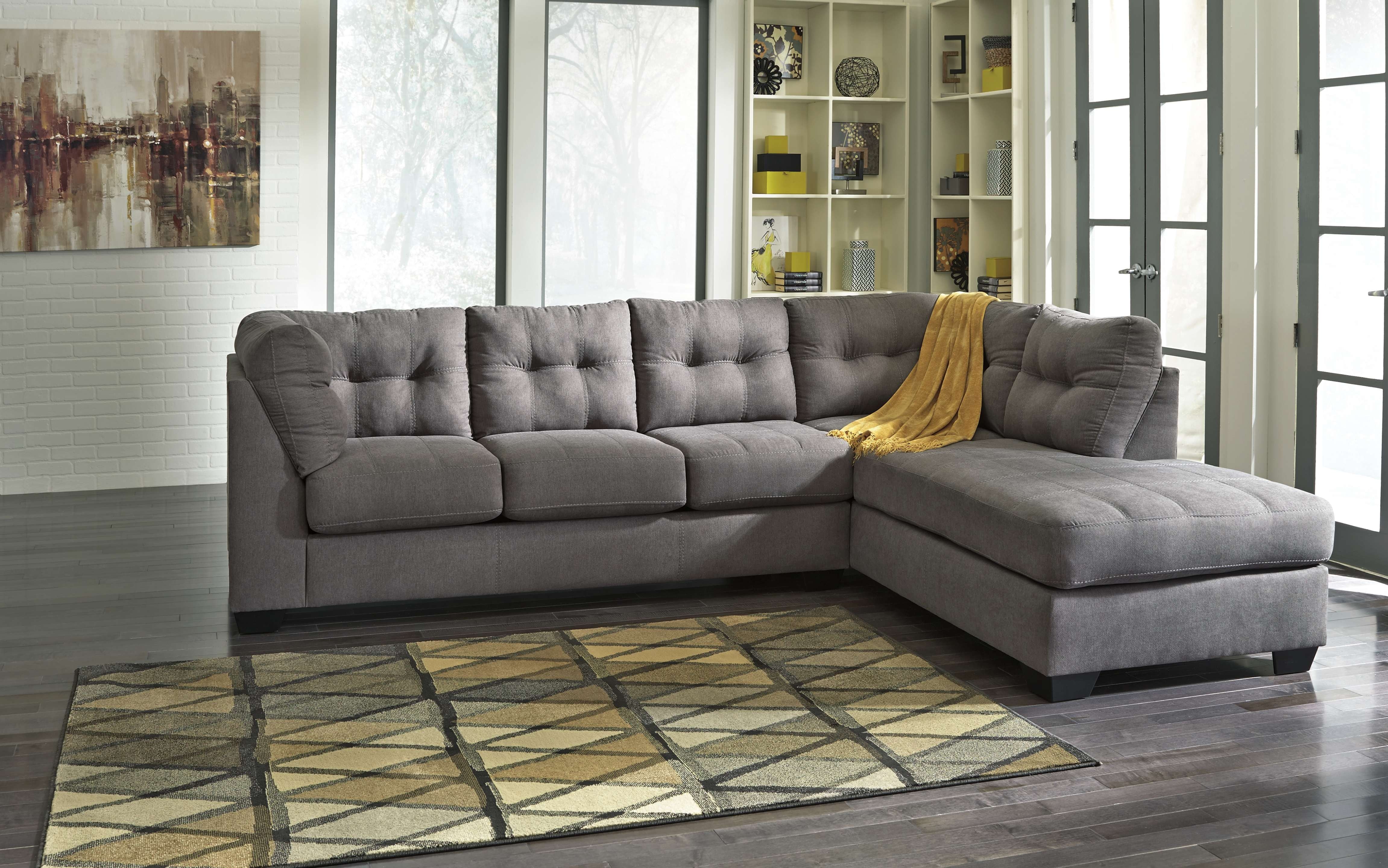 ashley furniture leather chaise lounge