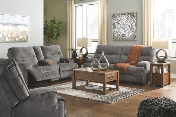 Ashley Coombs Reclining Living Room Set 45302-81-94-52 - Portland