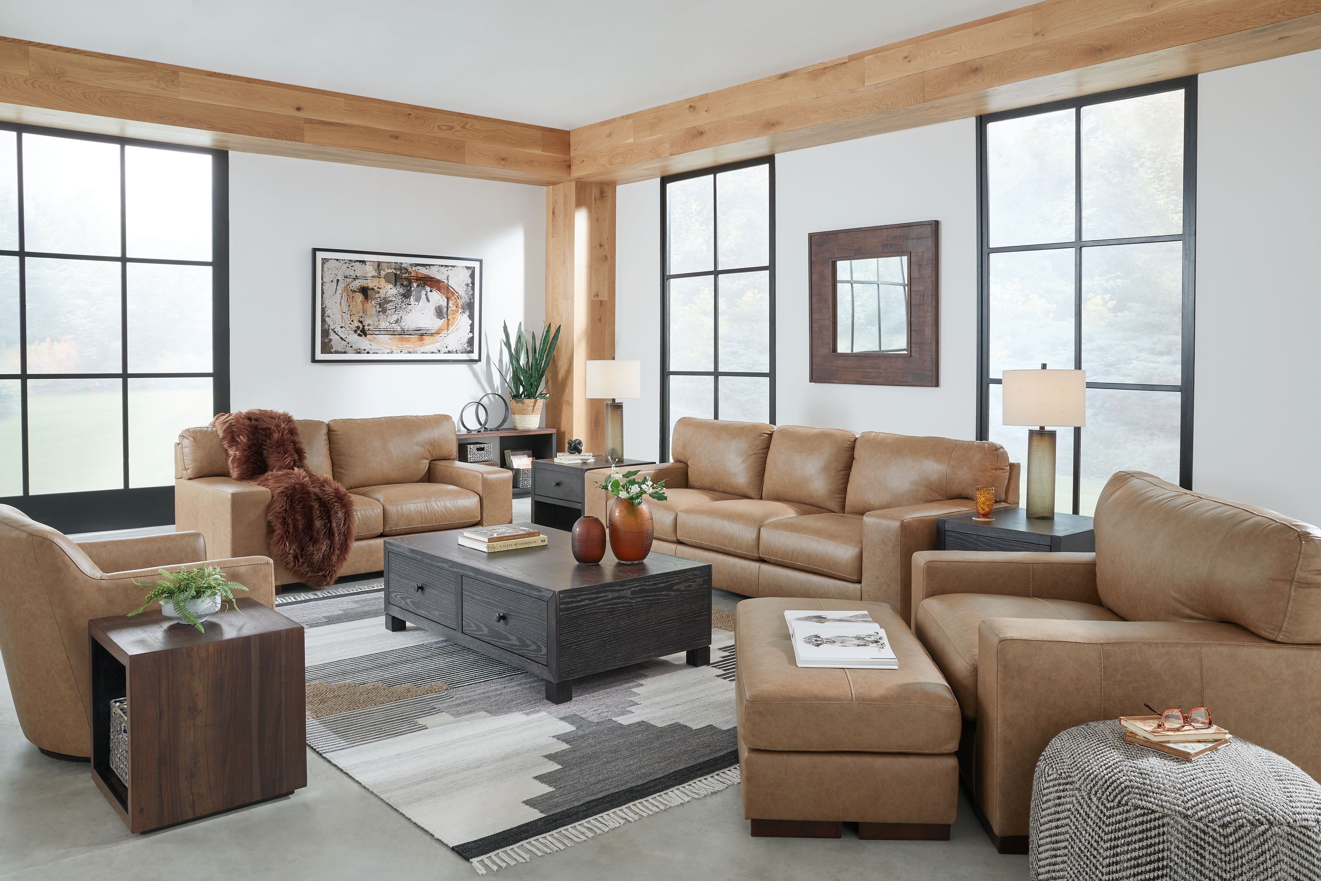 Ashley Lombardia 4 Piece Living Room Set 57302-38-35-23-14