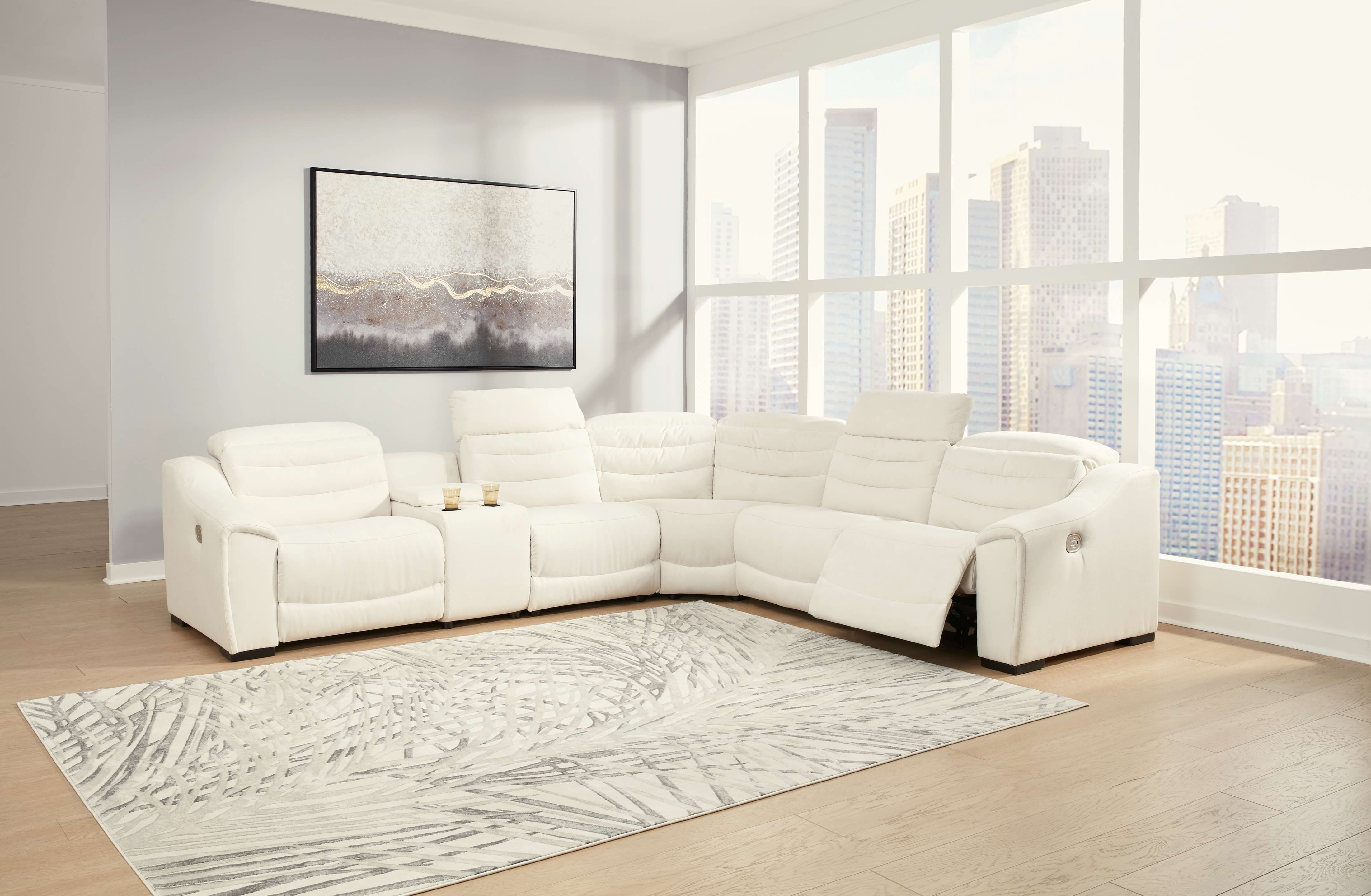 Ashley Next-Gen Power Reclining Sectional 58505-58-57-31-77-31-62