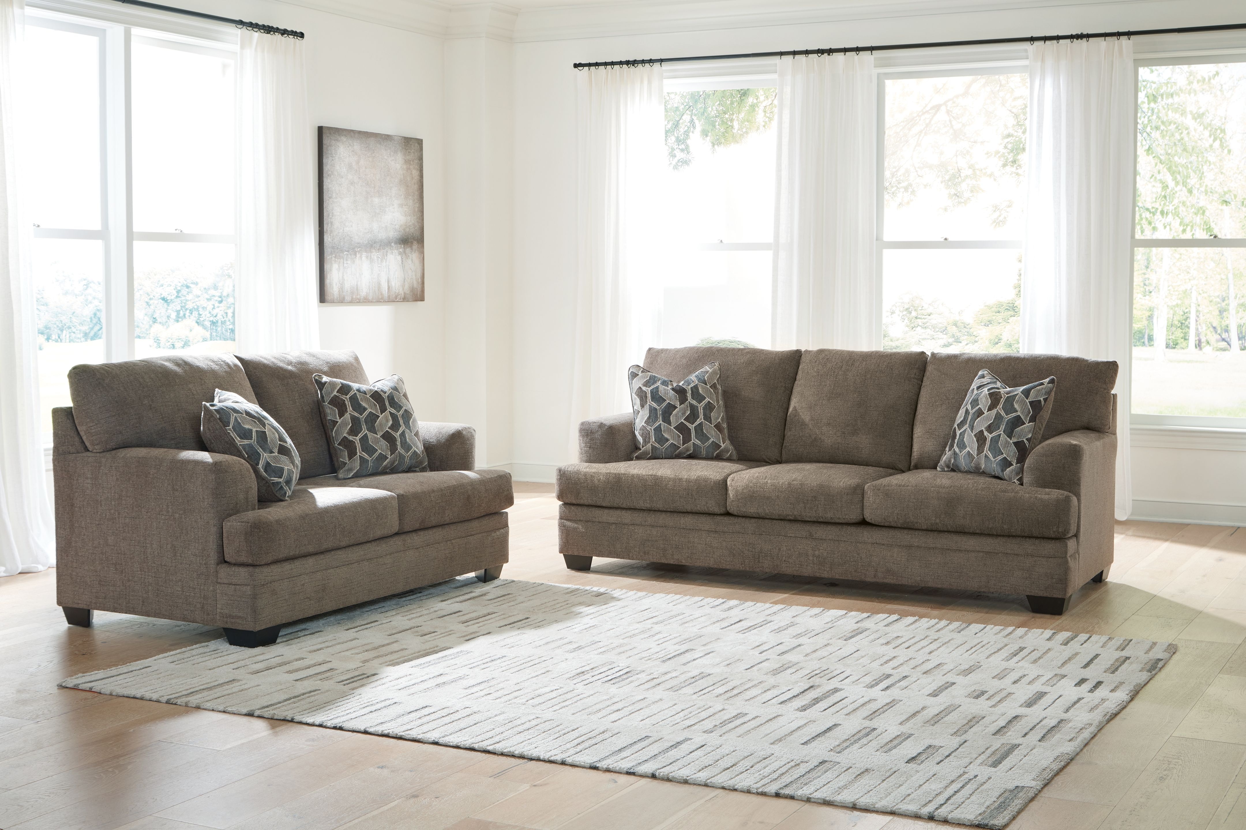 Ashley Sofa and Loveseat 59505-38-35