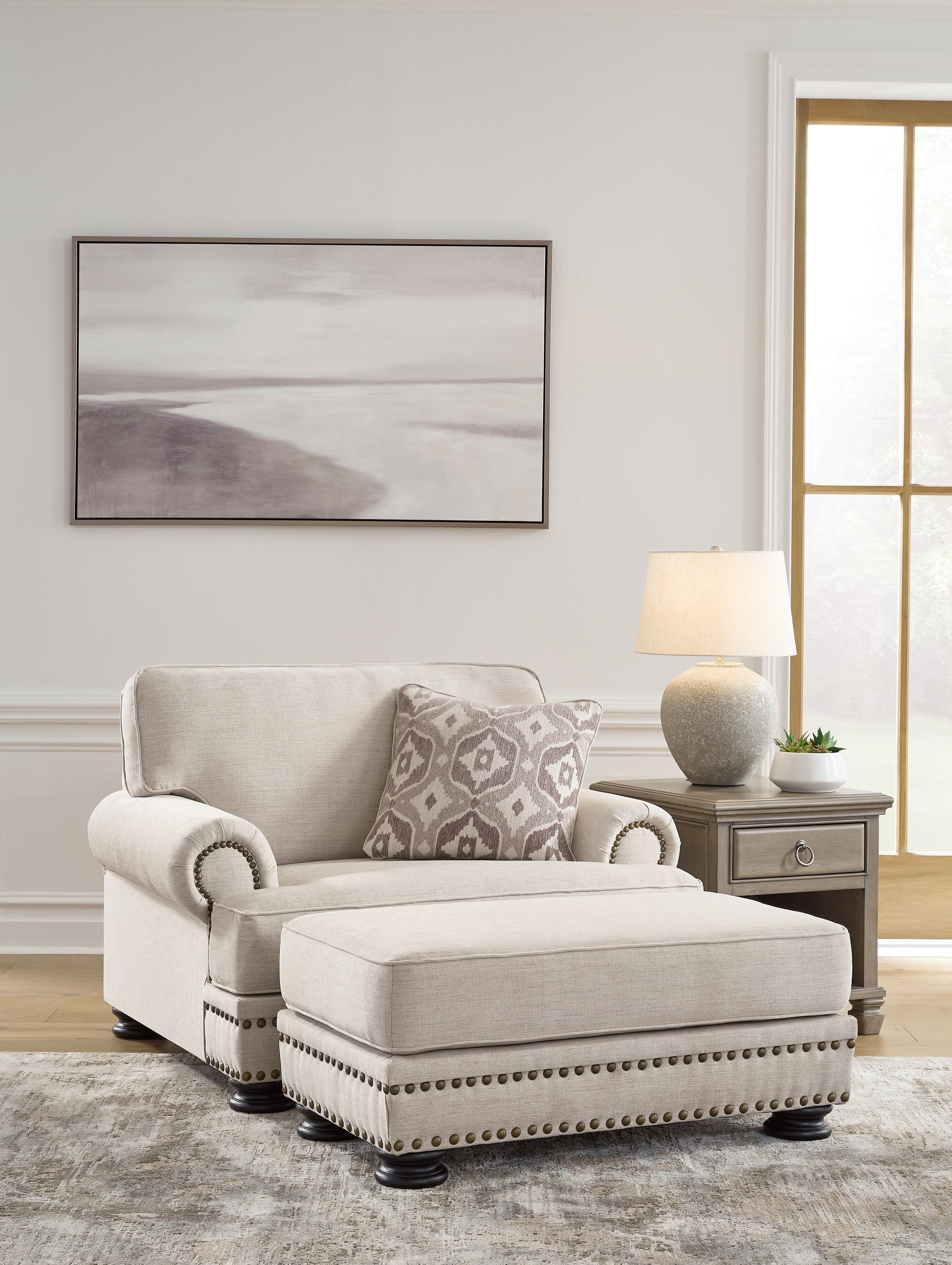 Harleson chair and deals ottoman