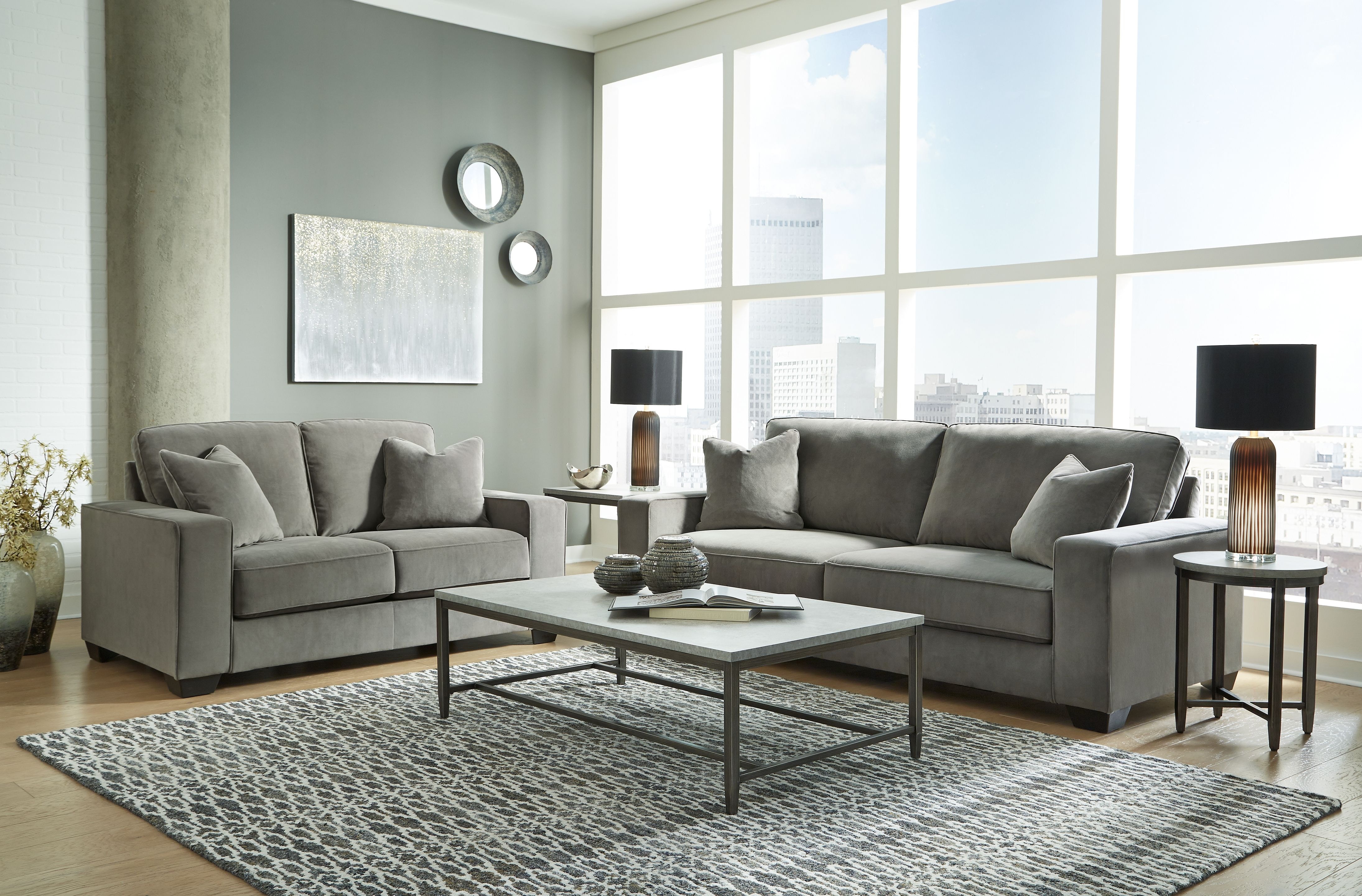 Ashley Angleton 2 Piece Sofa and Loveseat 677033835 Portland, OR