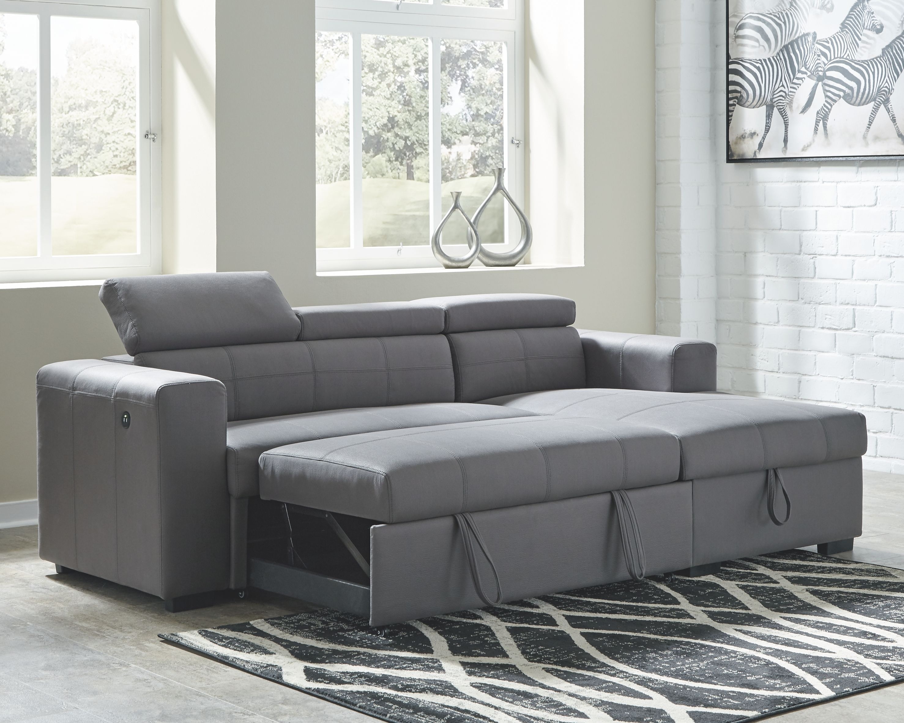 Ashley sleeper deals sectional