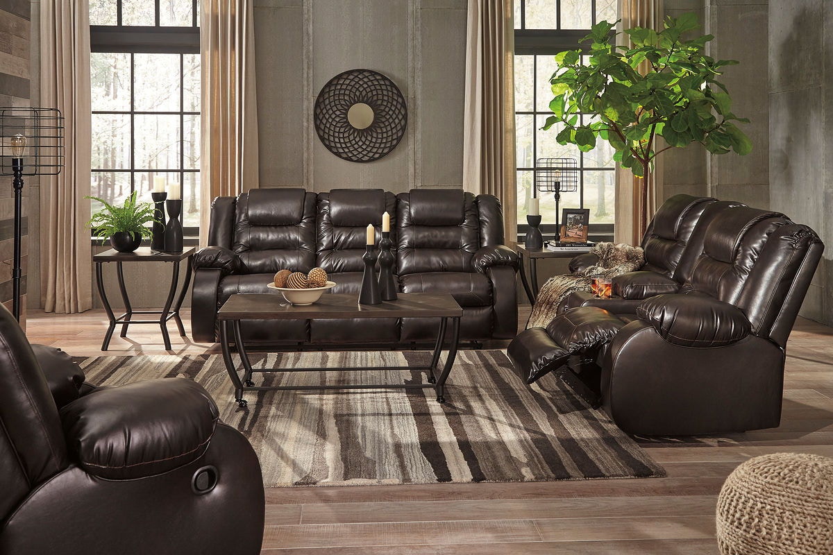 Ashley vacherie deals double reclining sectional