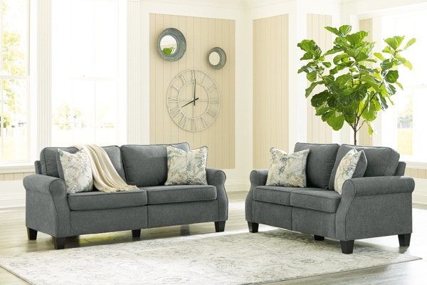 Ashley deals grey sofa