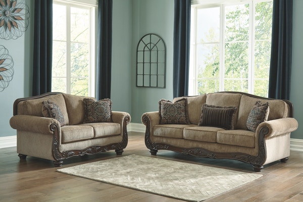 Ashley Briaroaks 4 Piece Living Room Set 85905-38-35-20-14