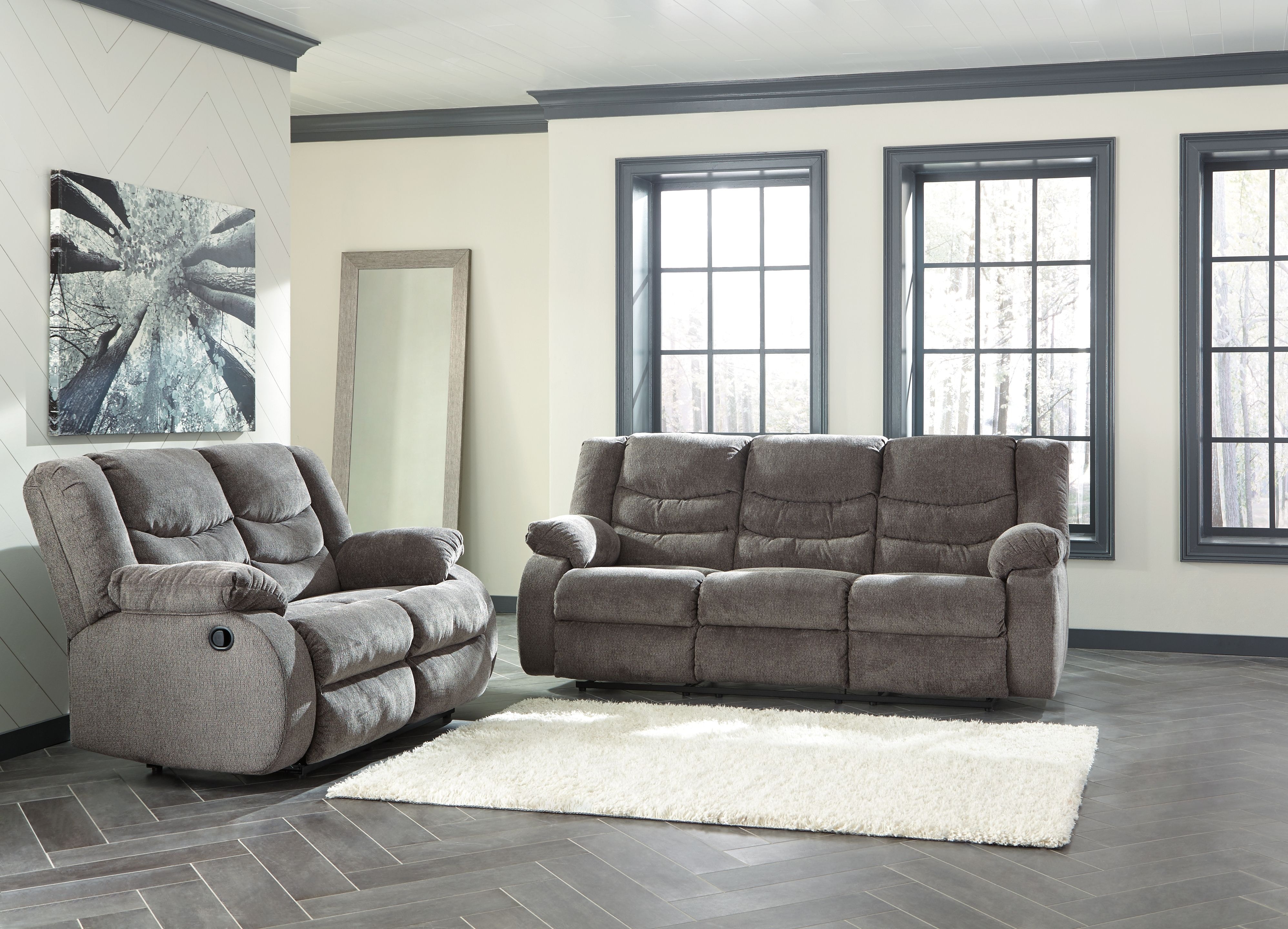 Ashley 2 Piece Reclining Living Room Set 98606-88C-86C