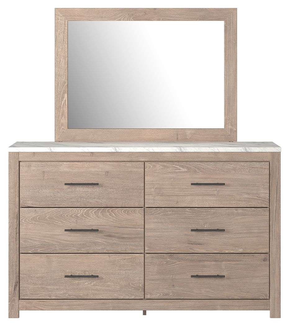 あんなページ Ashley Senniberg 5 Piece King Panel Bedroom Set B1191-31-36