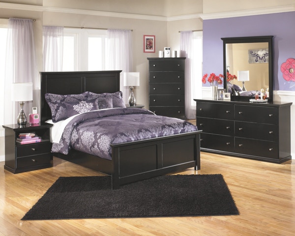 6 Piece Full Panel Bedroom Set