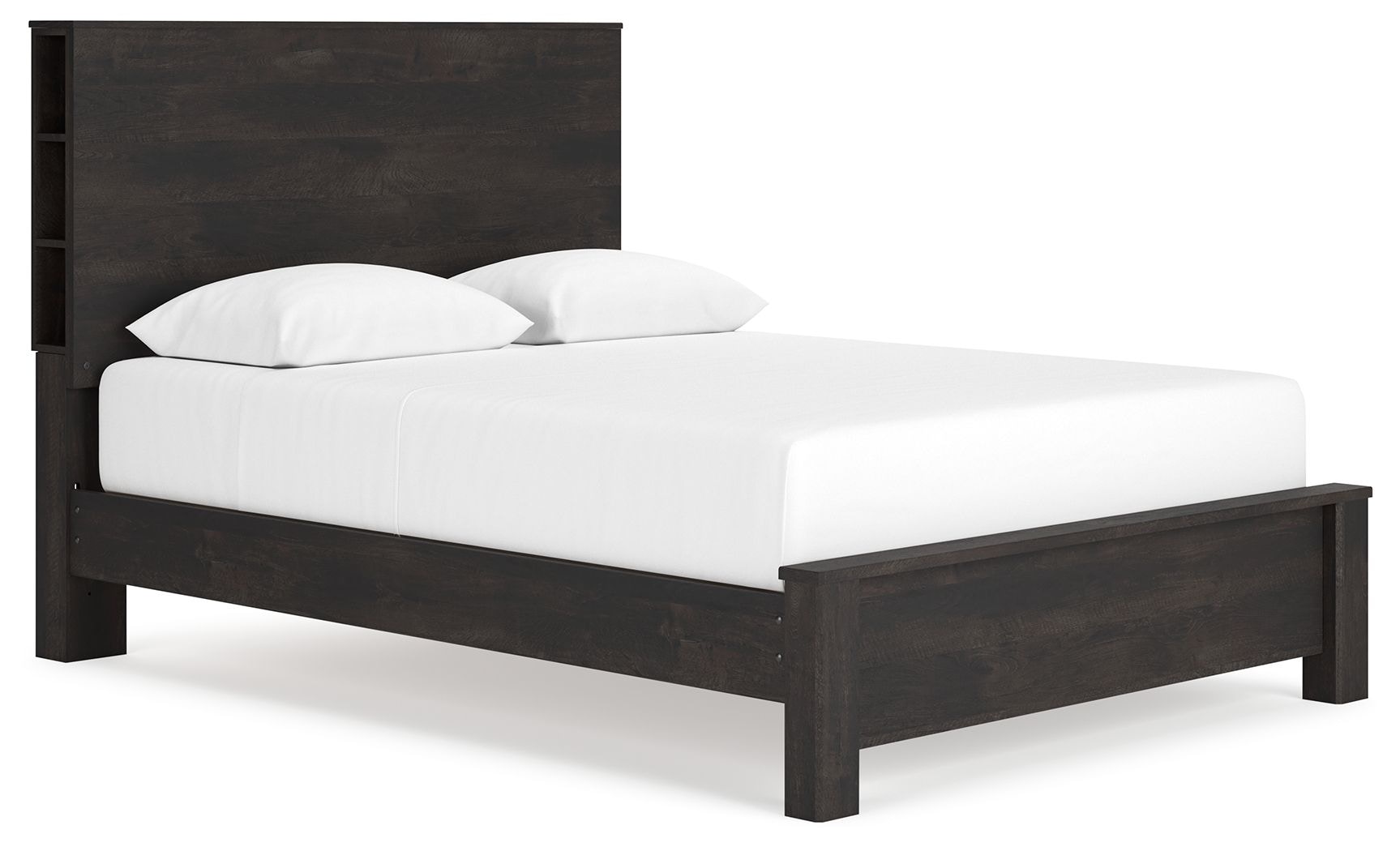 大型商品》SENS BED LIGHT BROWN Q サンクベッド ライトブラウン