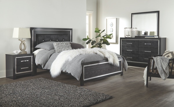 Ashley Kaydell 8 Piece King Upholstered Panel Bedroom Set B1420-31