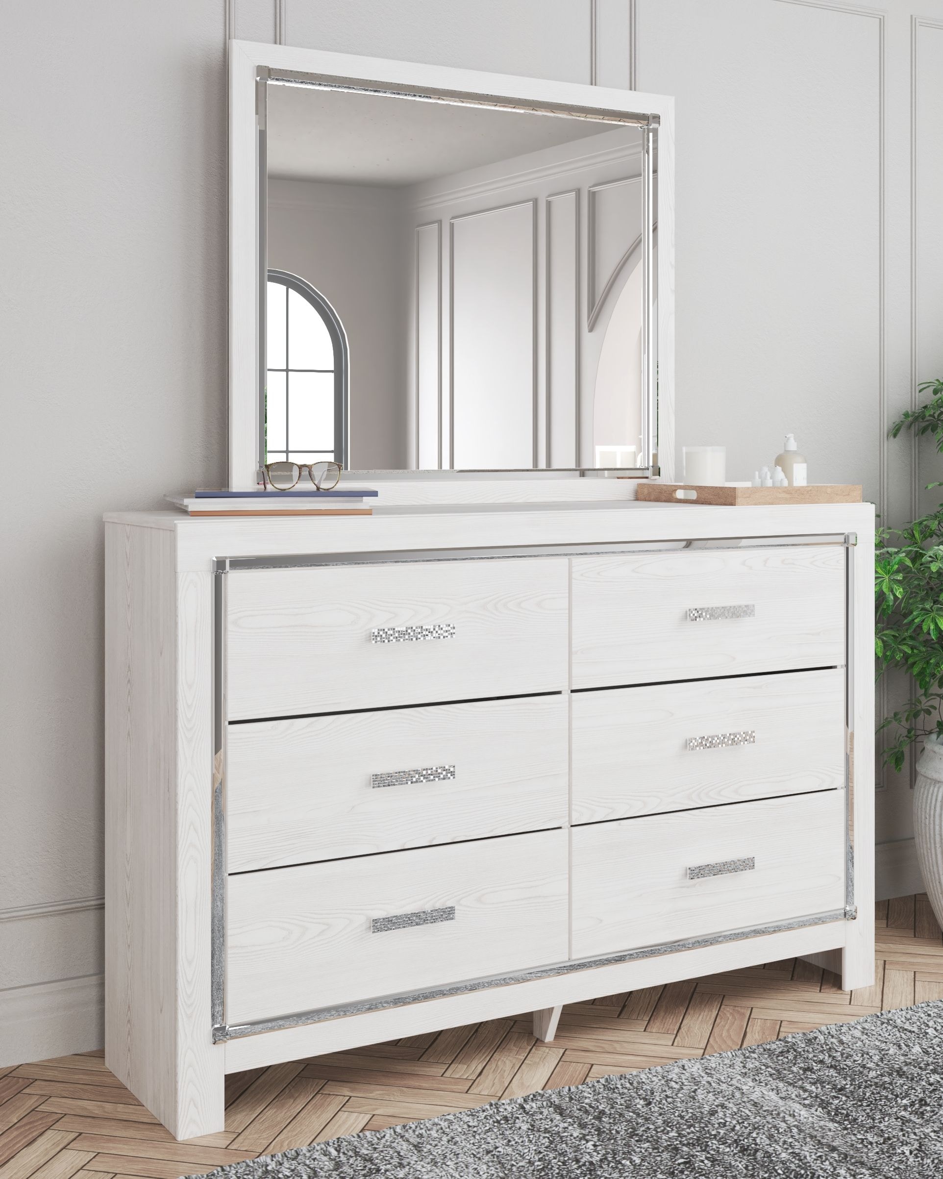 Ashley Altyra 7 Piece Queen Panel Bedroom Set B2640-31-36-57-54-96