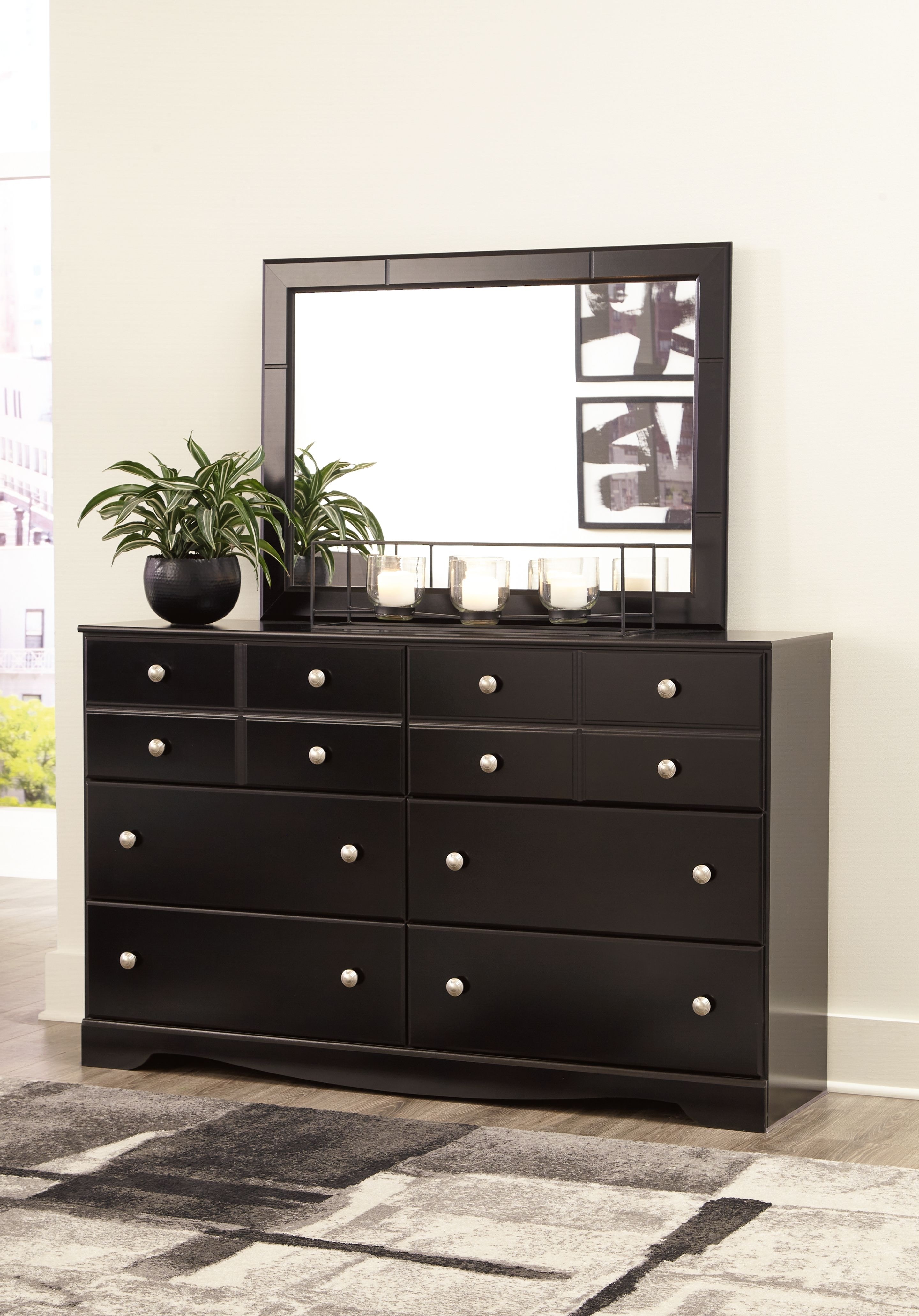 Ashley Mirlotown 7 Piece King Poster Bedroom Set B2711-31-36