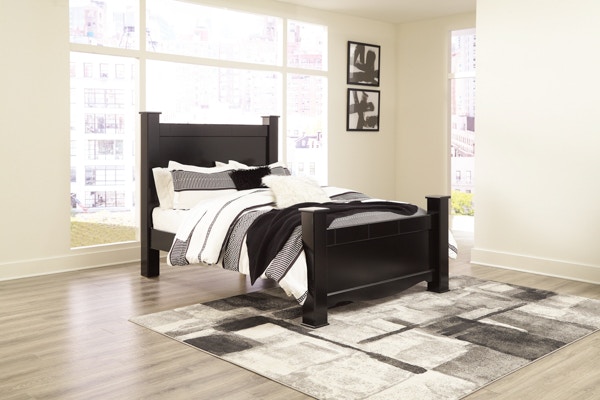 Ashley furniture 4 2024 poster bed