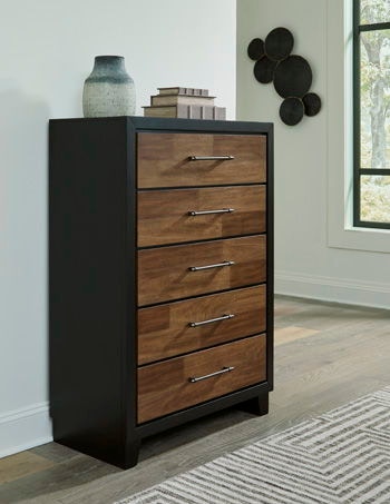 Ashley Kraeburn Five Drawer Chest B496-46 - Portland, OR | Key