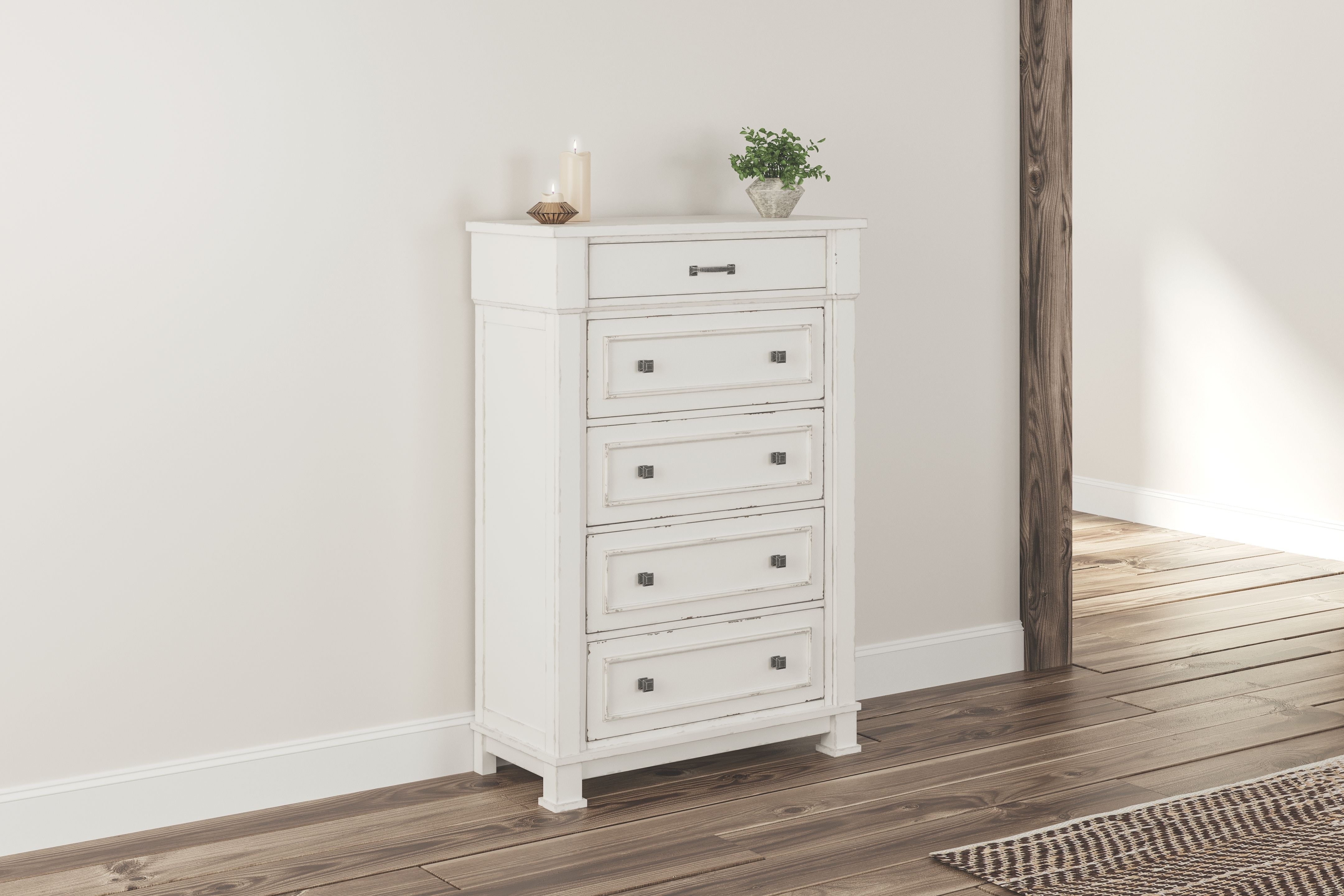 Drawer - 【peony2004】Drawer パフスリーブニット36グレー Drawer（ドゥロワー）の「Drawer カシミヤ パフスリーブニット