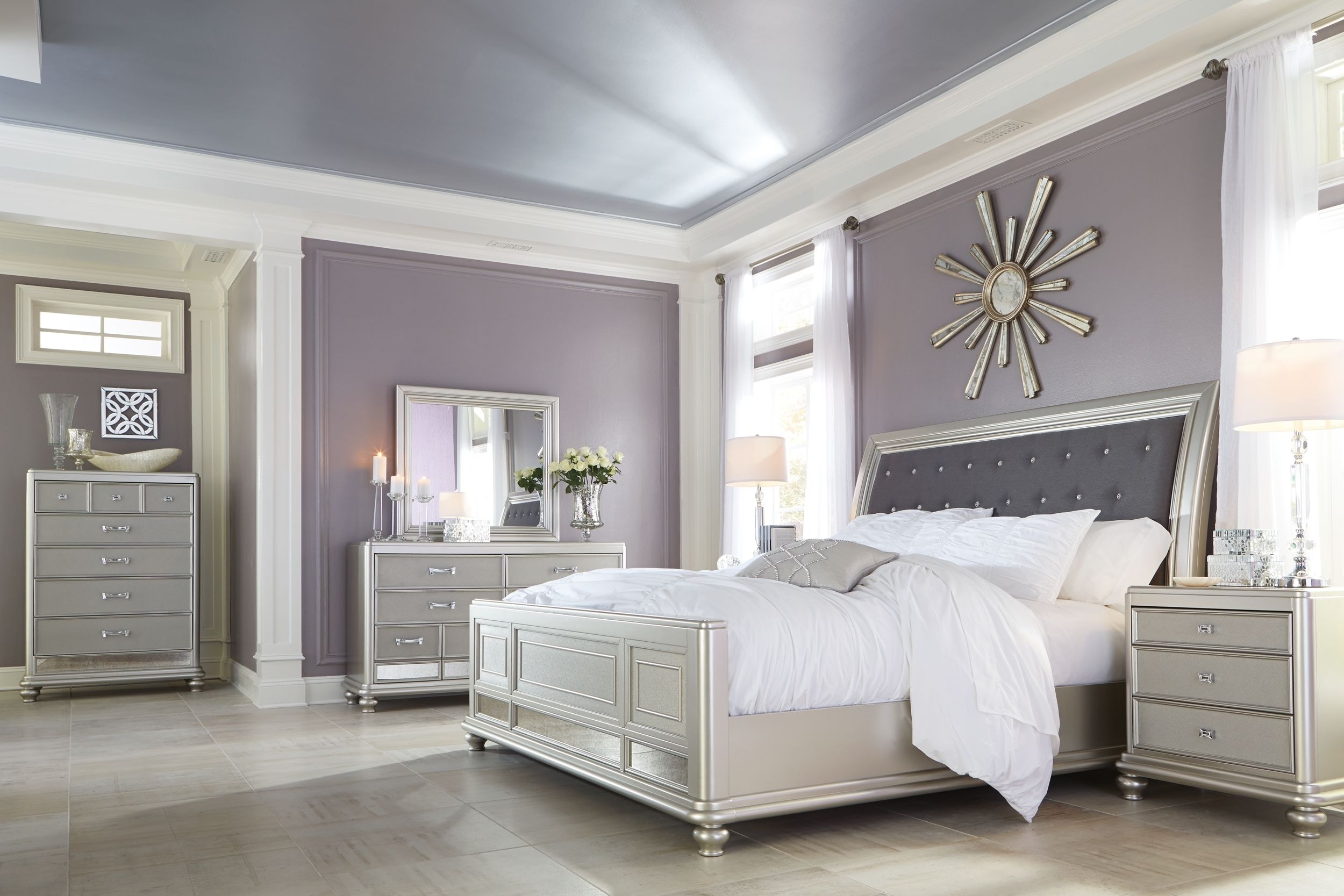 Ashley Coralayne Queen Sleigh Bed B650-57-54-96 - Portland, OR