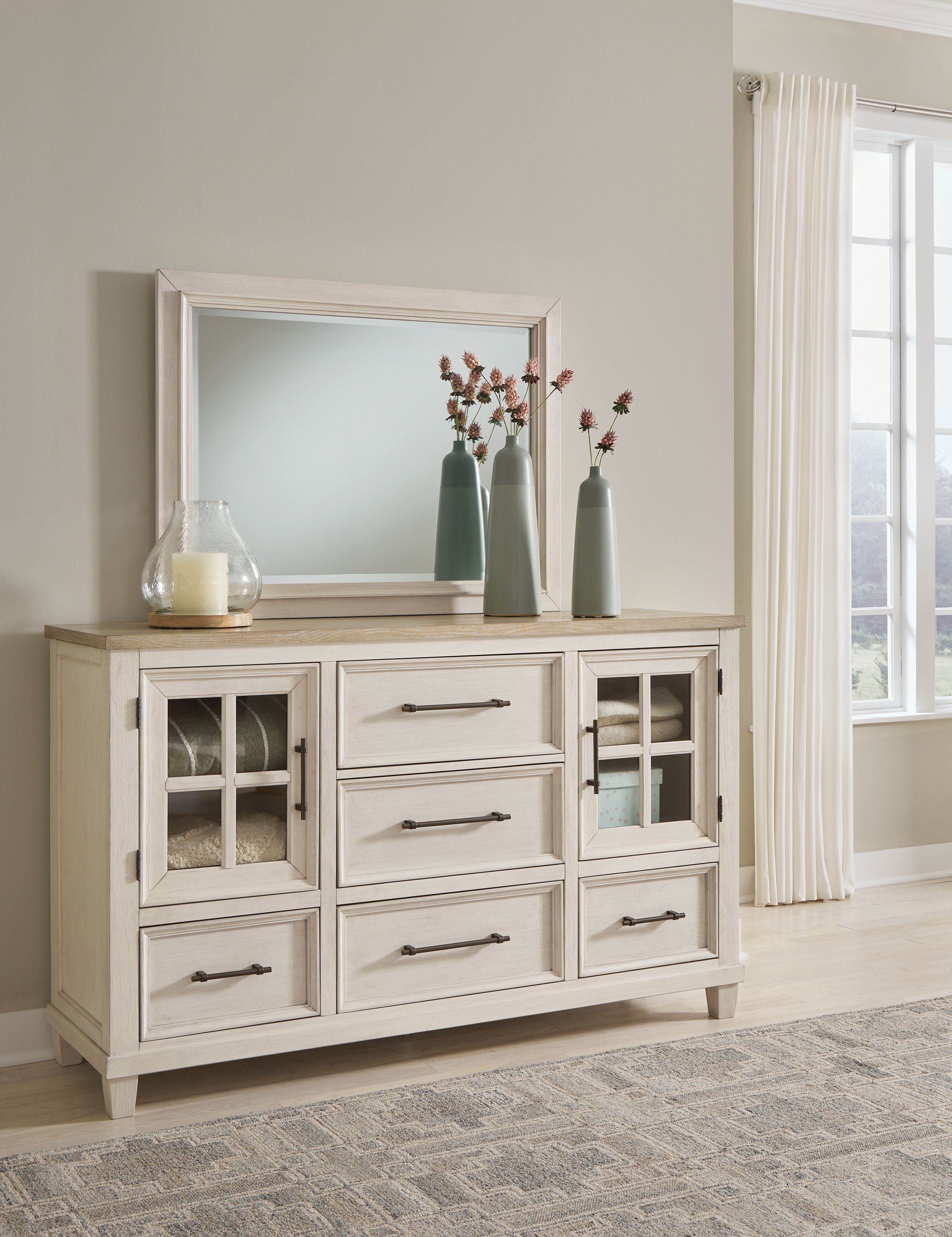 Ashley Shaybrock 7 Piece Queen Panel Bed Set B683-31-36-48 Ashley Shaybrock 7 Piece Queen Panel Bed Set B683-31-36-48