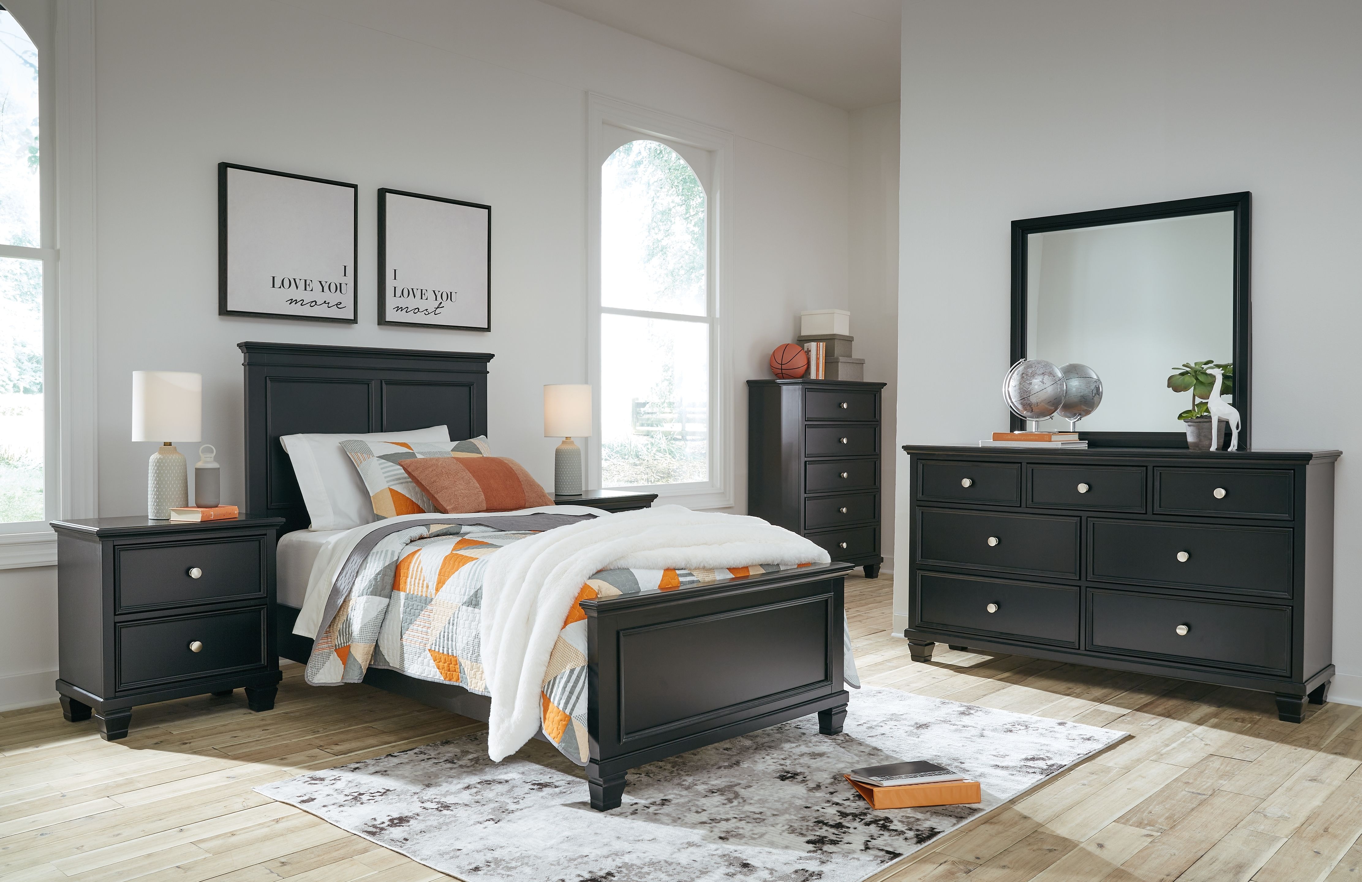 Ashley Lanolee 6 Piece Twin Panel Bed Set B687 31 36 46 52 53 86 Portland OR Key Home